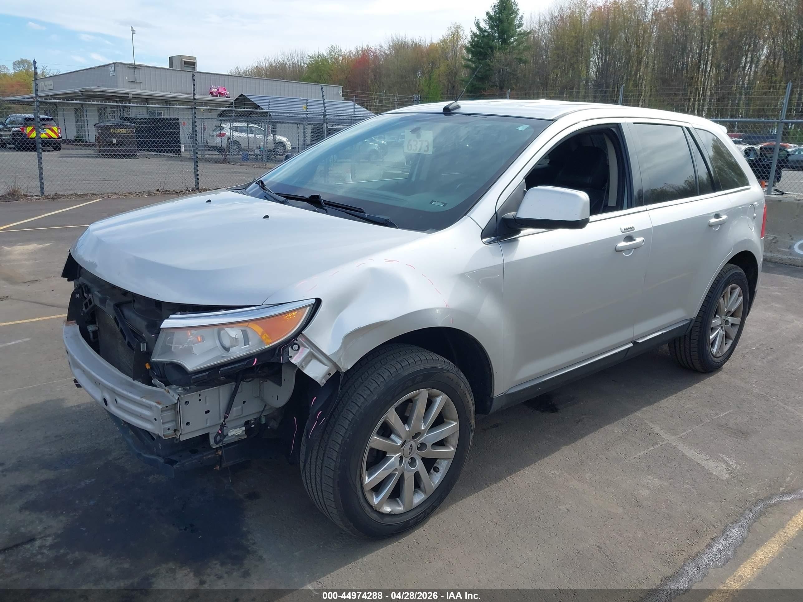 2011 Ford Edge Limited Silver vin: 2FMDK4KC9BBA76663