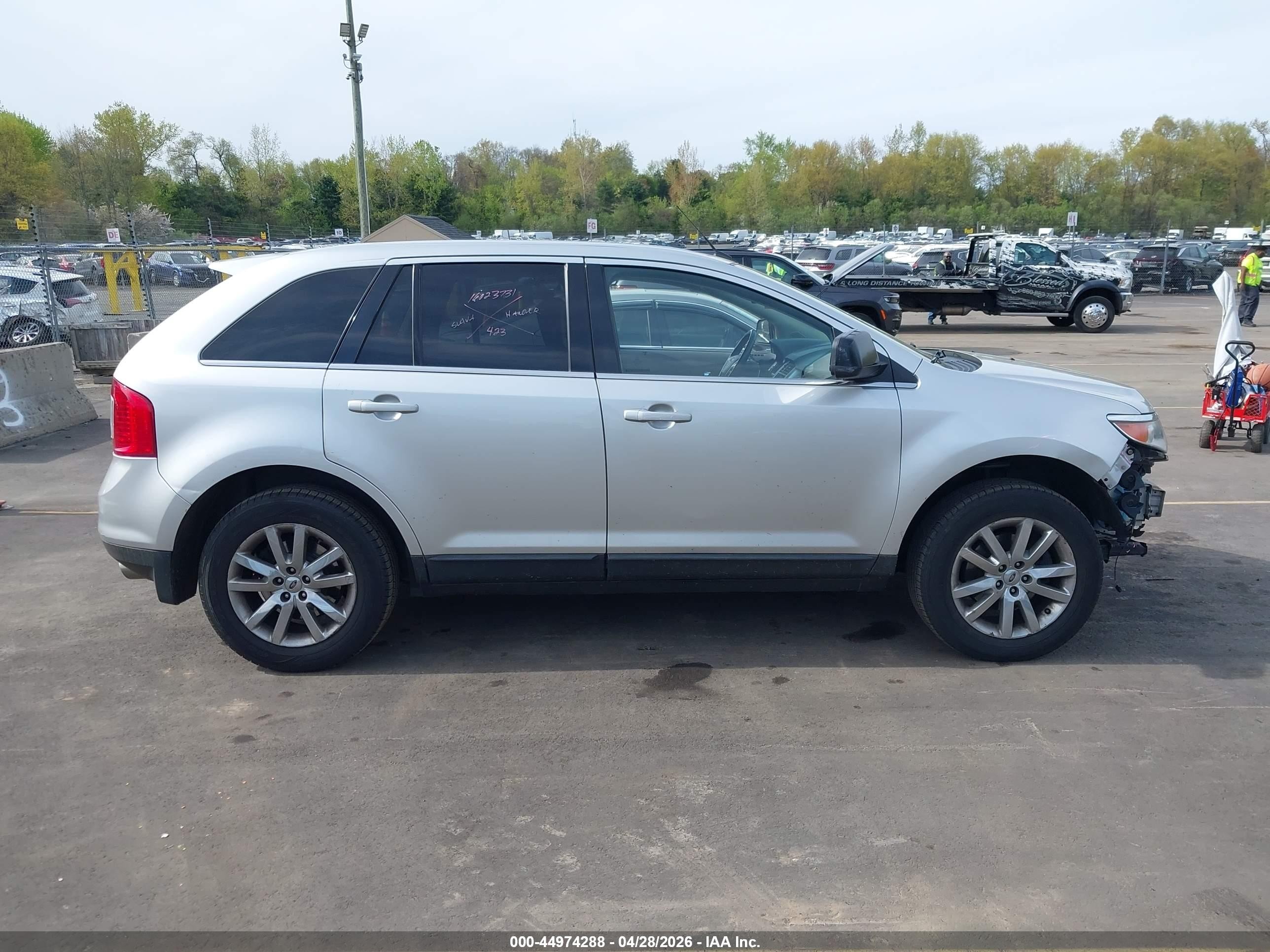 2011 Ford Edge Limited Silver vin: 2FMDK4KC9BBA76663