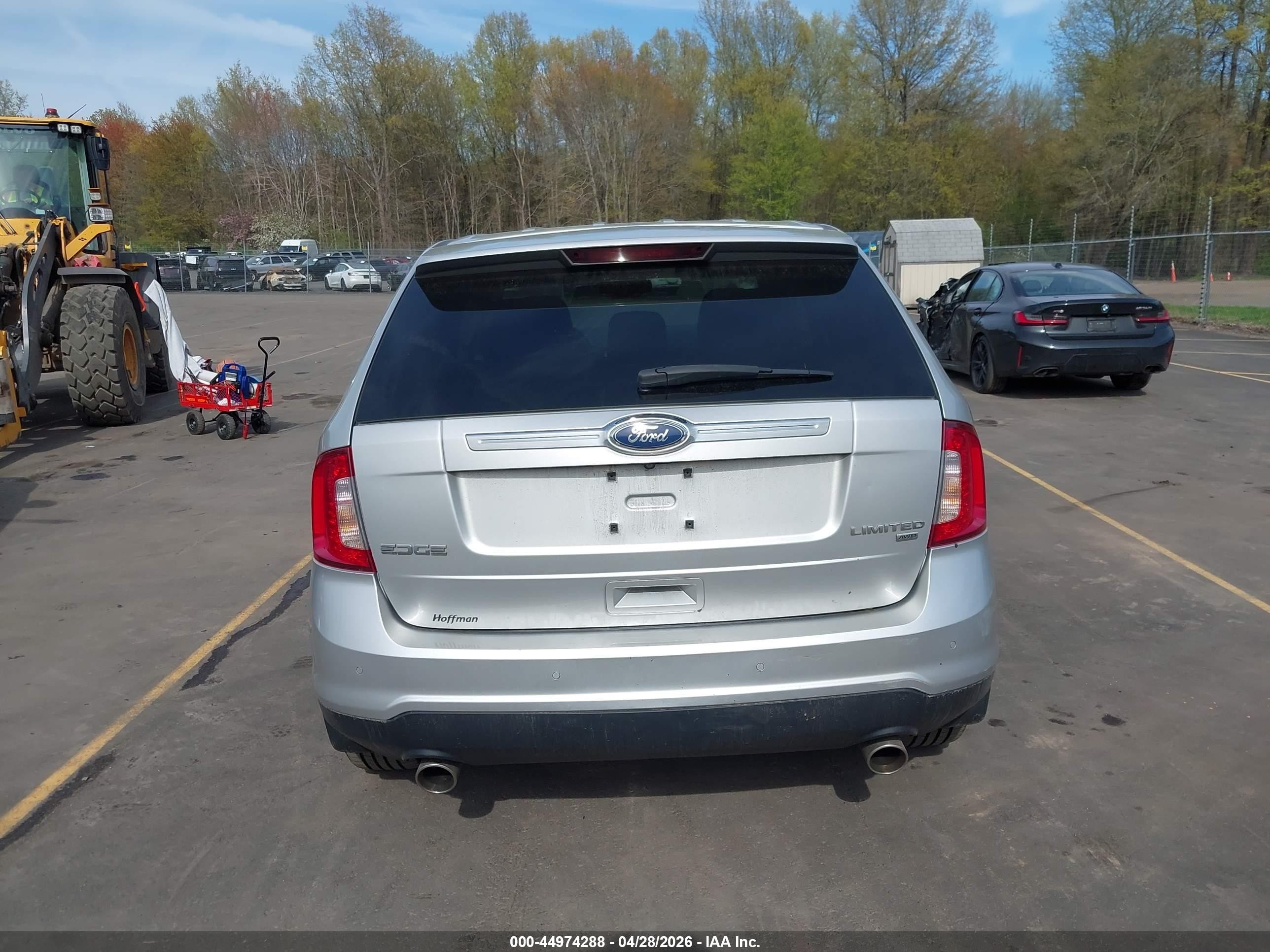2011 Ford Edge Limited Silver vin: 2FMDK4KC9BBA76663