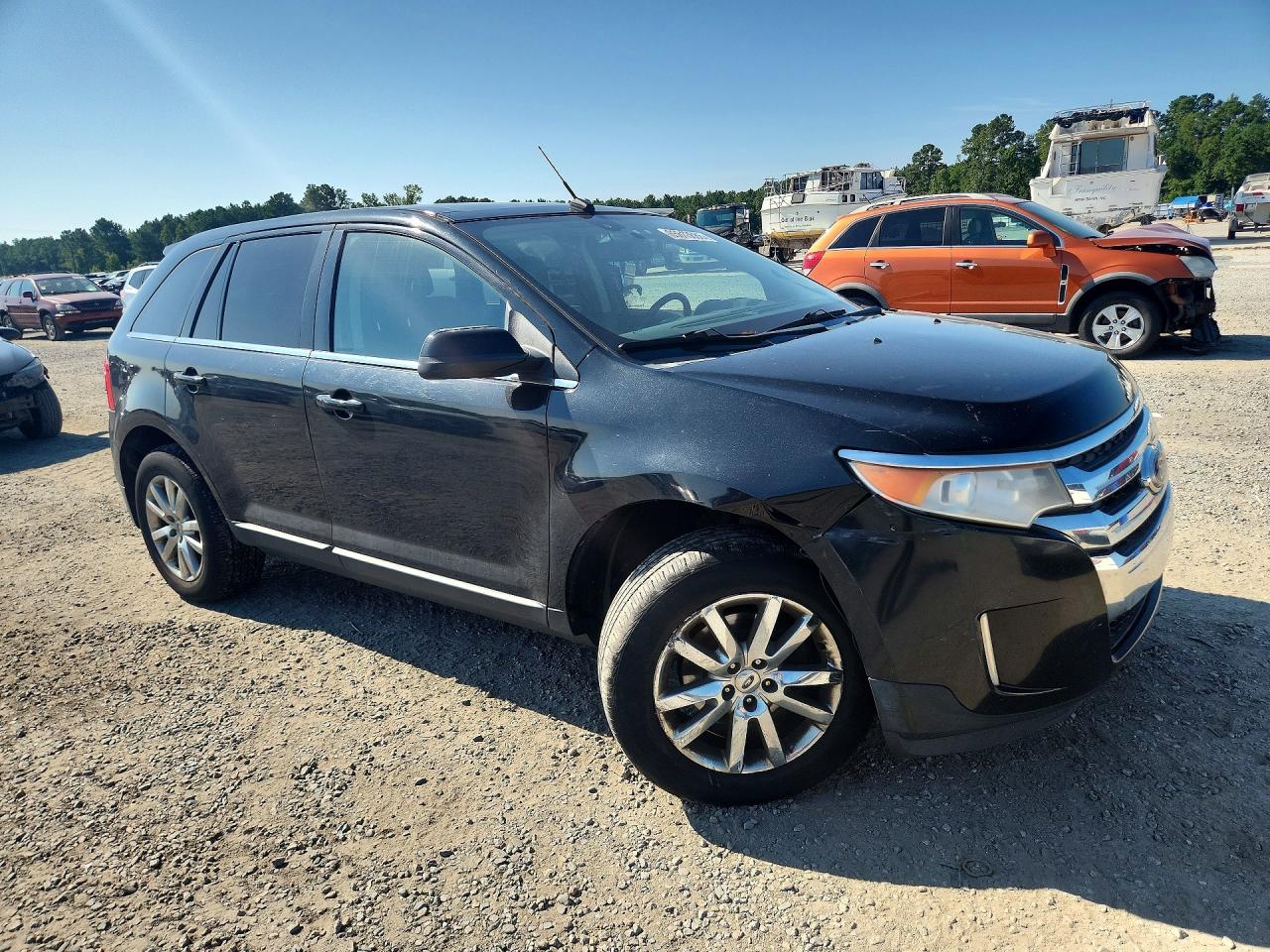 2011 Ford Edge Limited Black vin: 2FMDK4KC9BBA95147