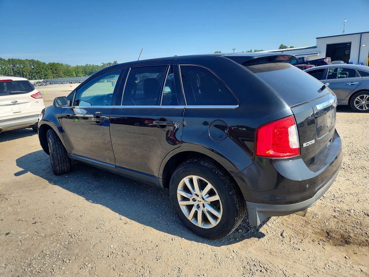 2011 Ford Edge Limited Black vin: 2FMDK4KC9BBA95147