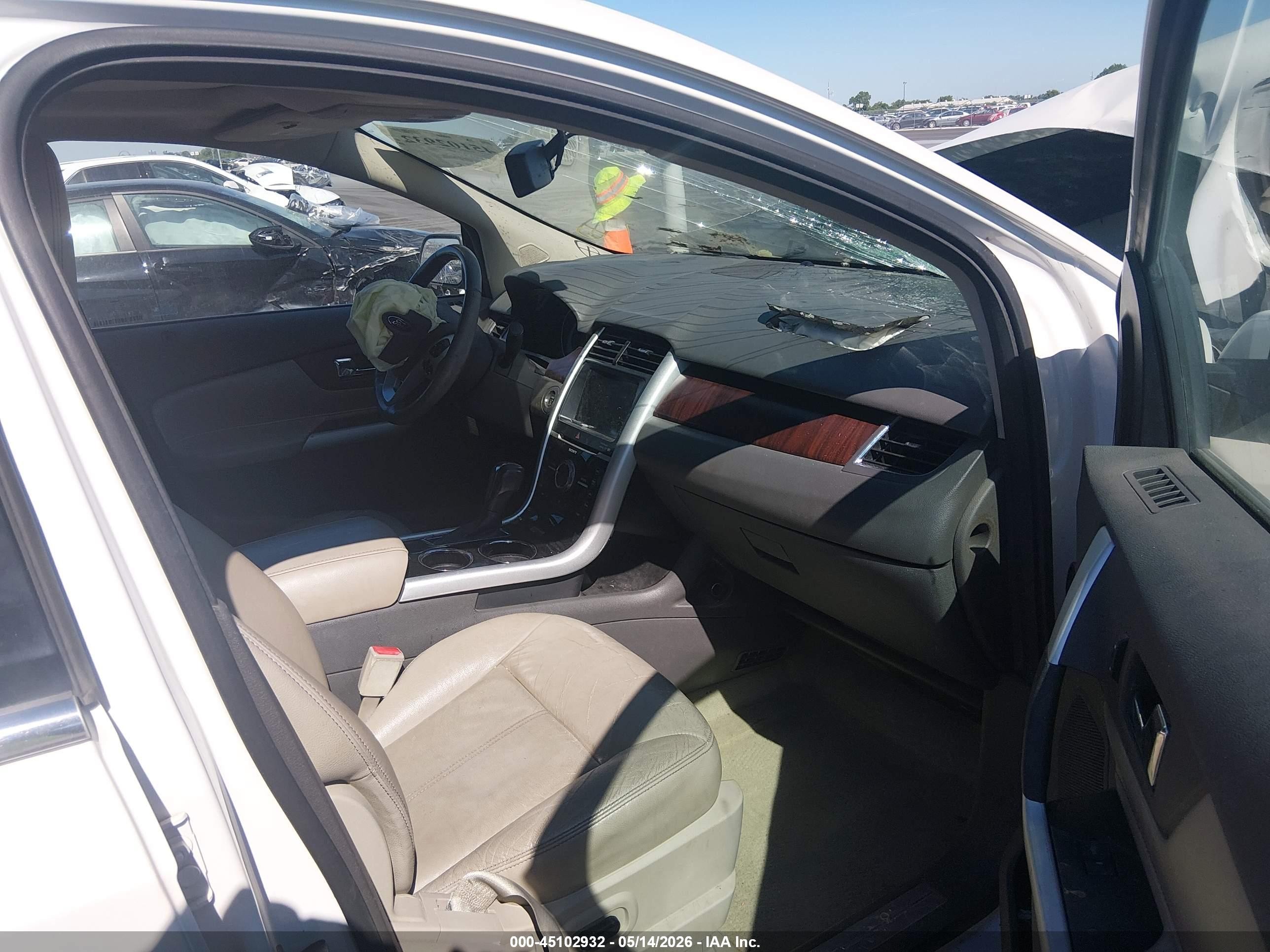 2011 Ford Edge Limited Белый vin: 2FMDK4KC9BBB43777