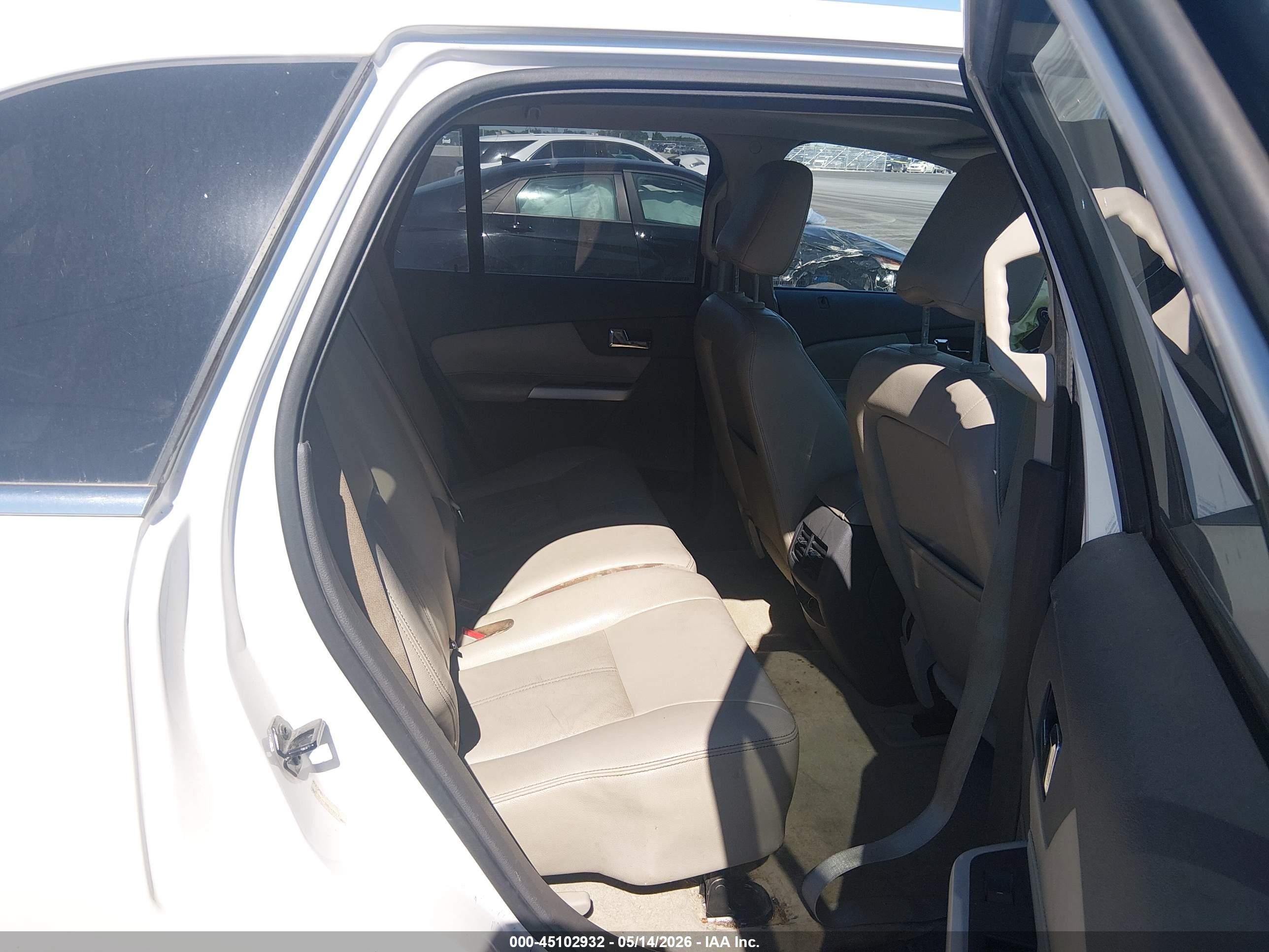 2011 Ford Edge Limited Белый vin: 2FMDK4KC9BBB43777