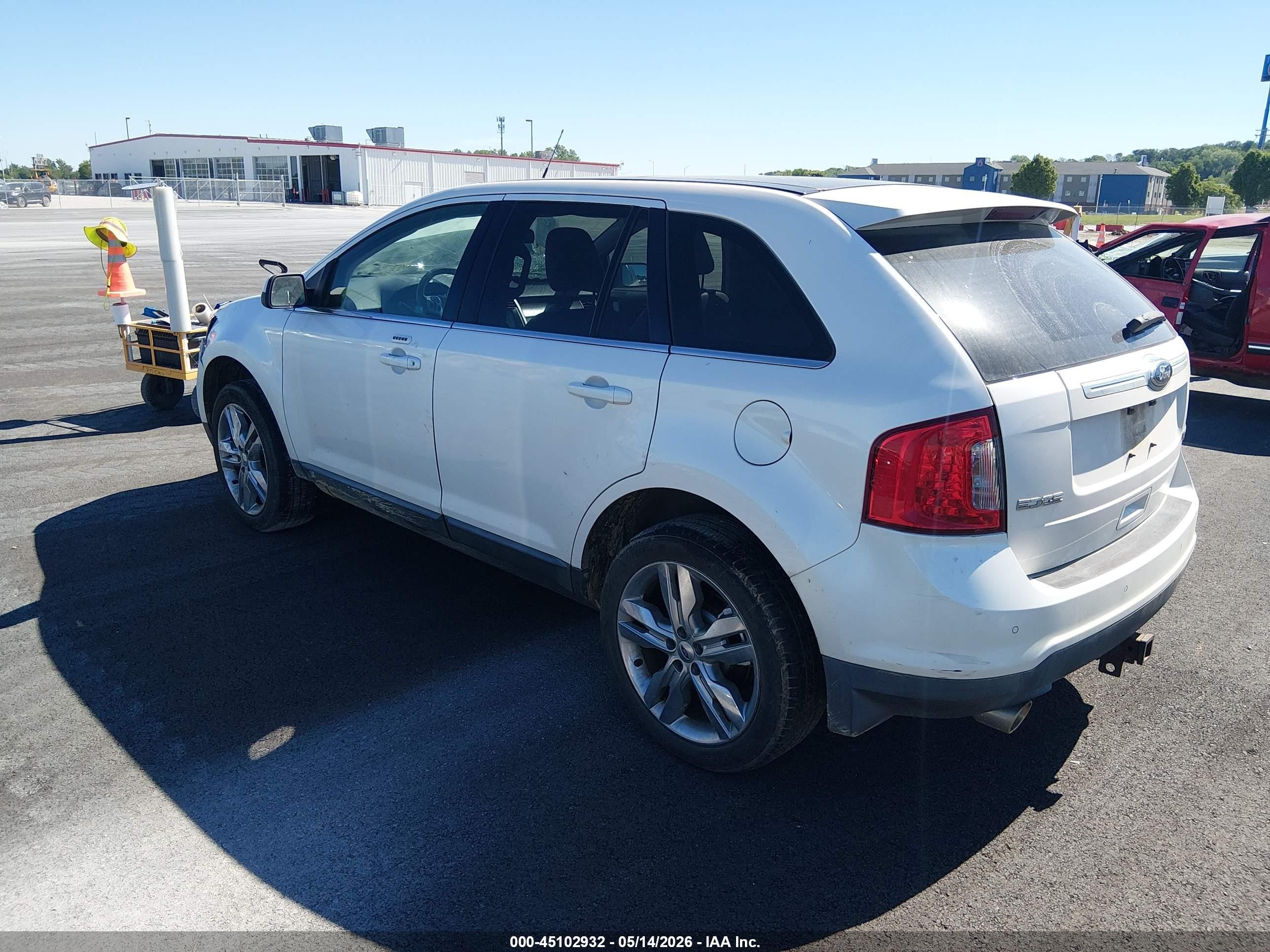 2011 Ford Edge Limited Белый vin: 2FMDK4KC9BBB43777