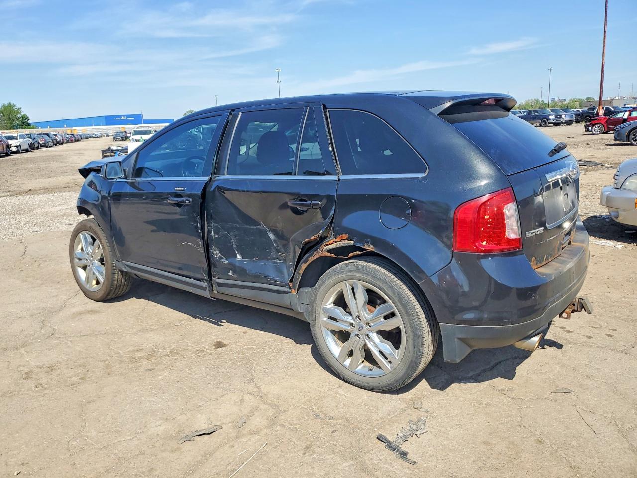 2012 Ford Edge Limited Black vin: 2FMDK4KC9CBA64675