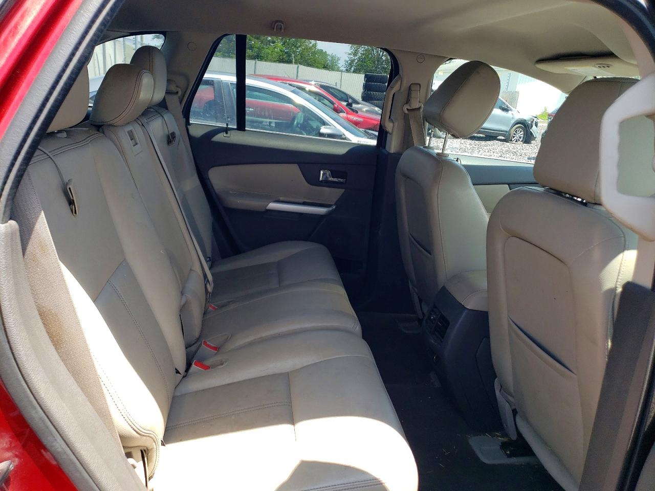 2013 Ford Edge Limited Red vin: 2FMDK4KC9DBA76861