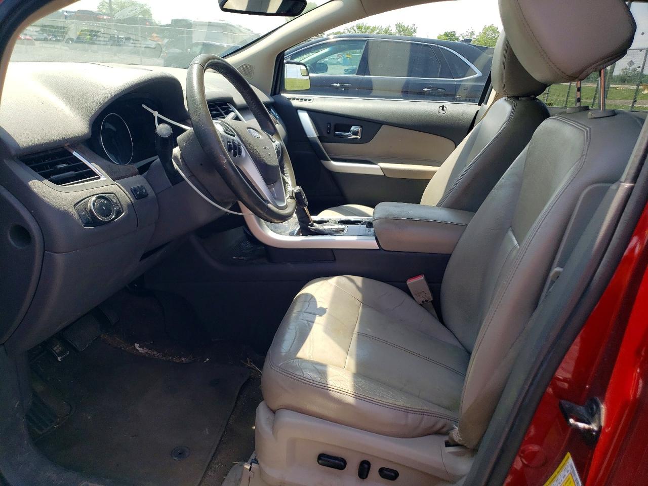 2013 Ford Edge Limited Red vin: 2FMDK4KC9DBA76861