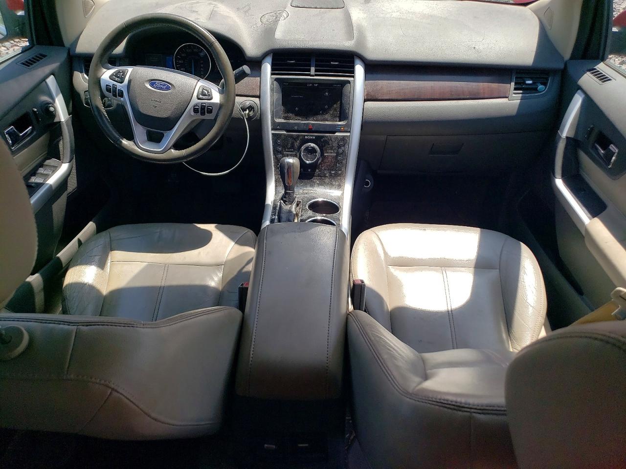 2013 Ford Edge Limited Red vin: 2FMDK4KC9DBA76861