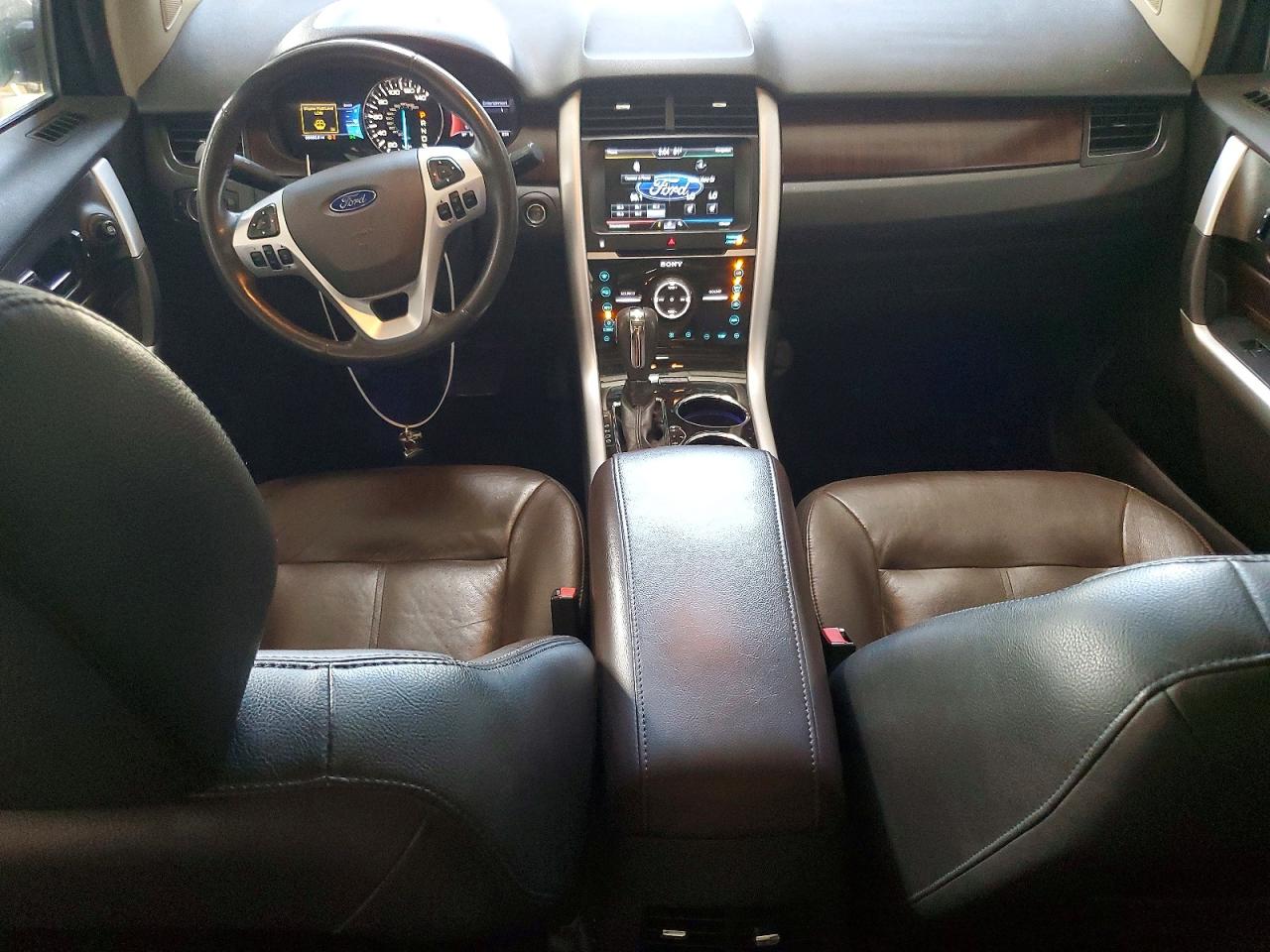 2013 Ford Edge Limited Silver vin: 2FMDK4KC9DBB00947