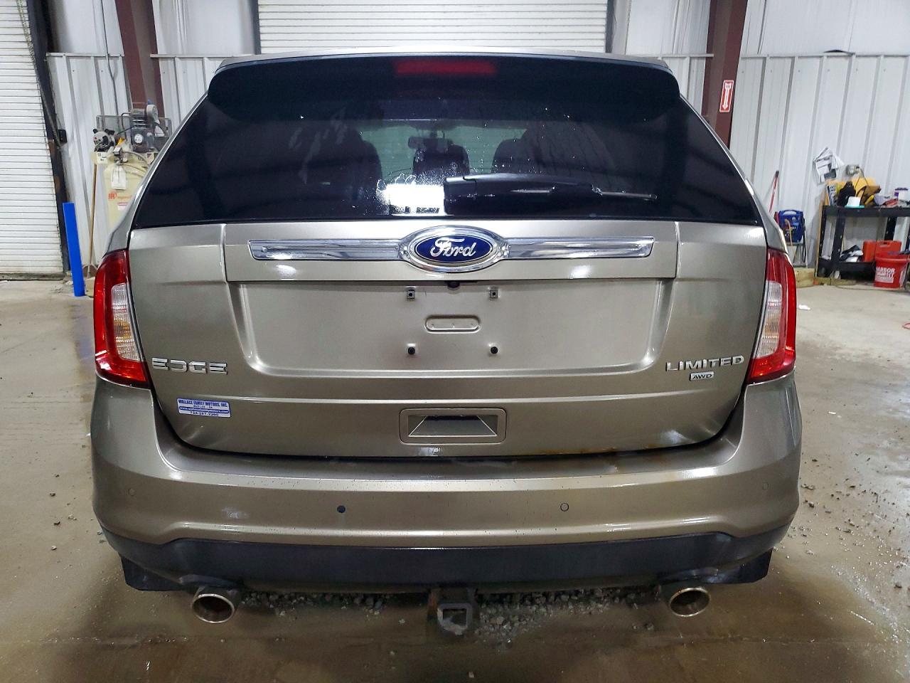 2013 Ford Edge Limited Silver vin: 2FMDK4KC9DBB00947