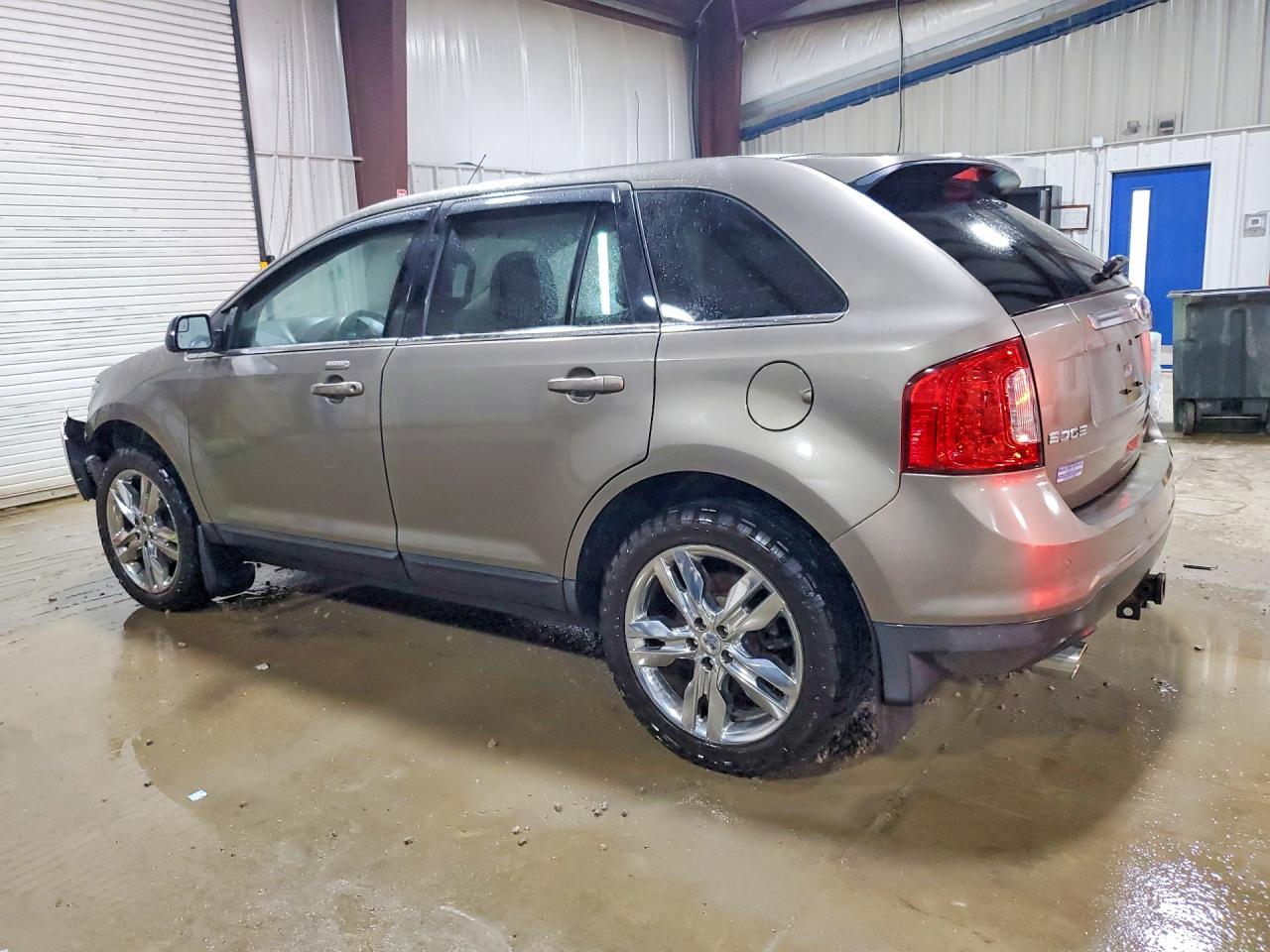 2013 Ford Edge Limited Silver vin: 2FMDK4KC9DBB00947
