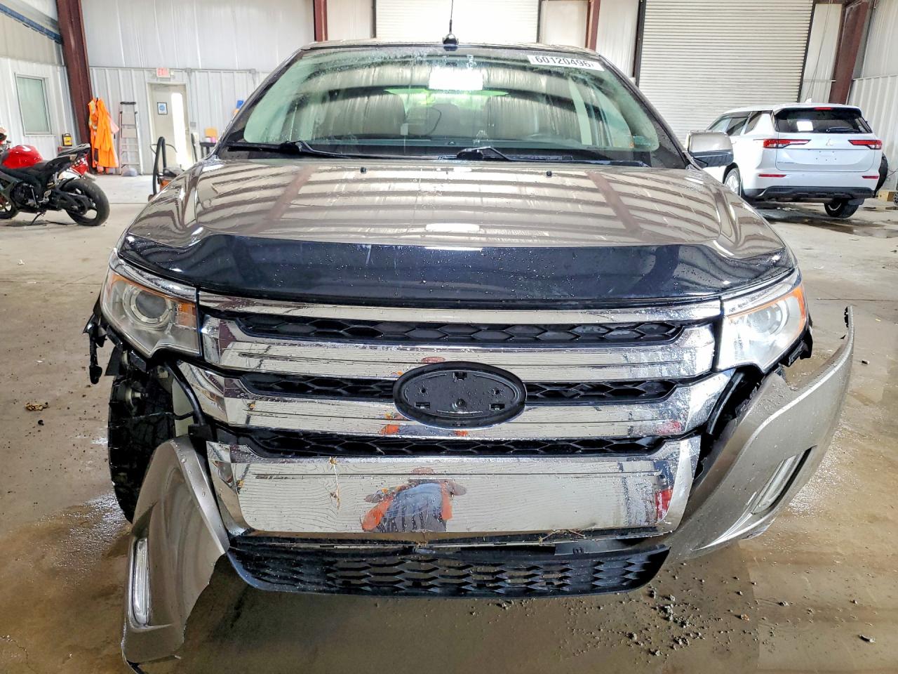 2013 Ford Edge Limited Silver vin: 2FMDK4KC9DBB00947