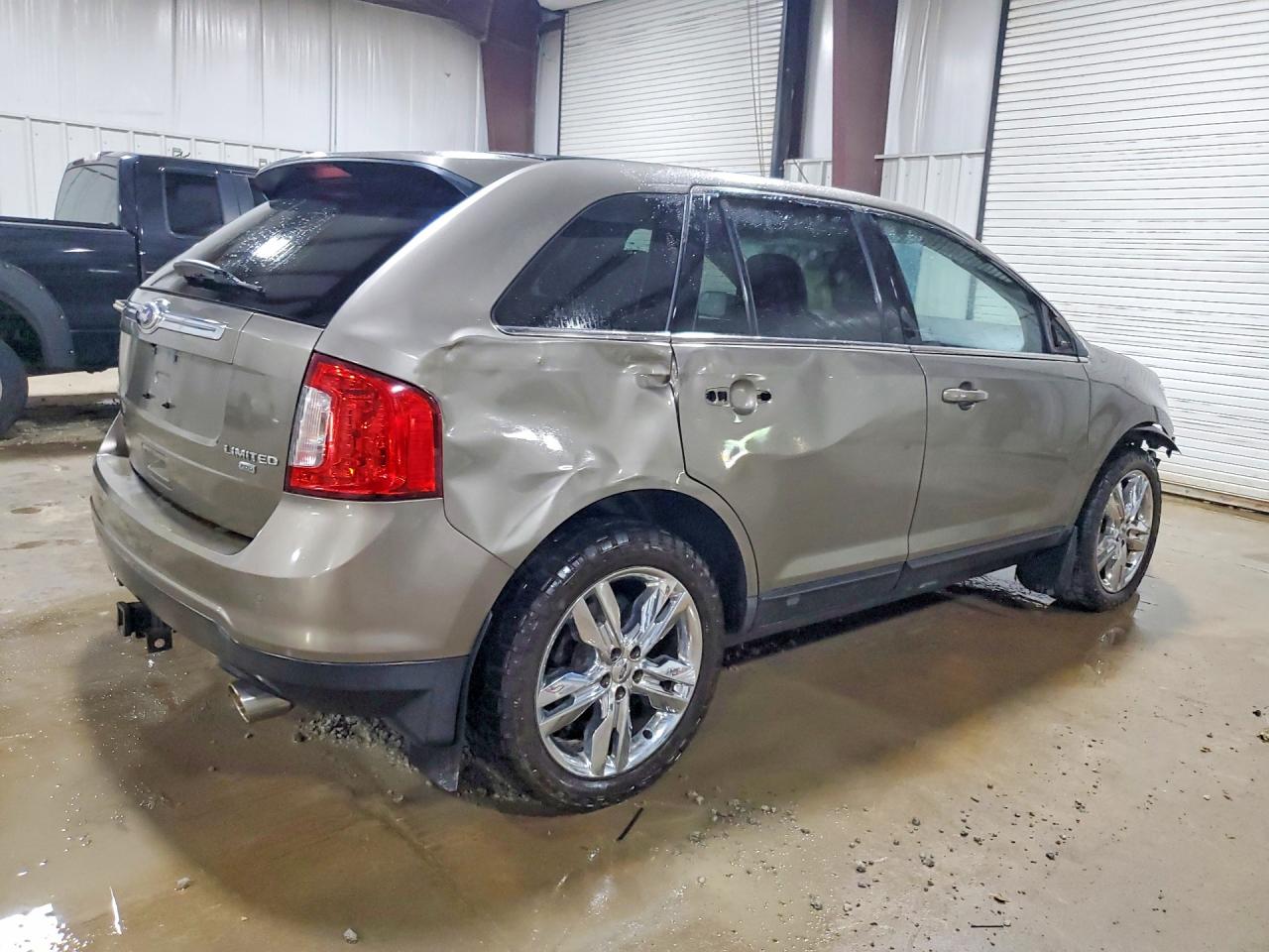 2013 Ford Edge Limited Silver vin: 2FMDK4KC9DBB00947