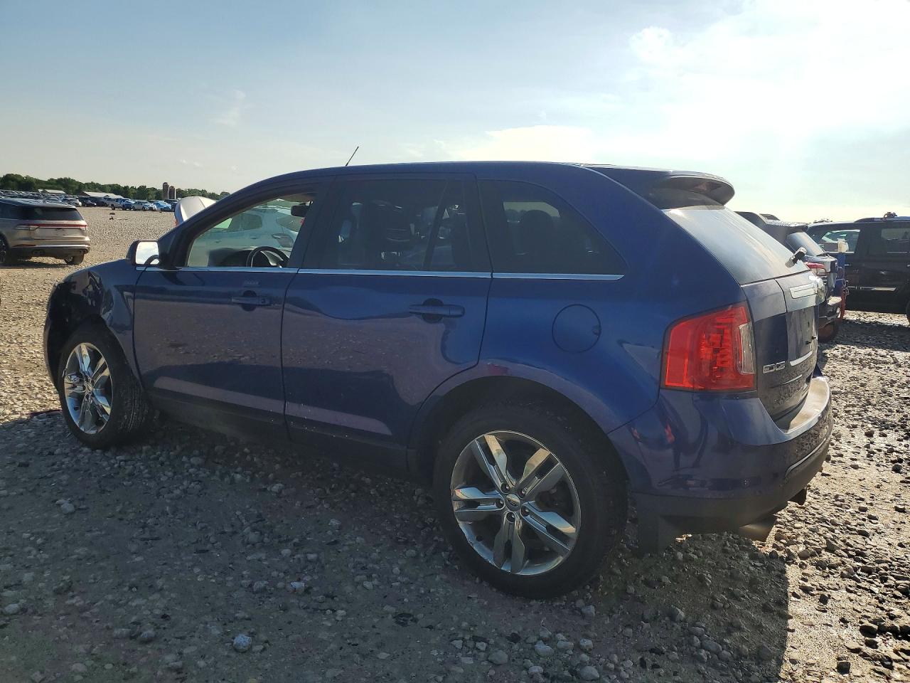 2013 Ford Edge Limited Blue vin: 2FMDK4KC9DBB07445