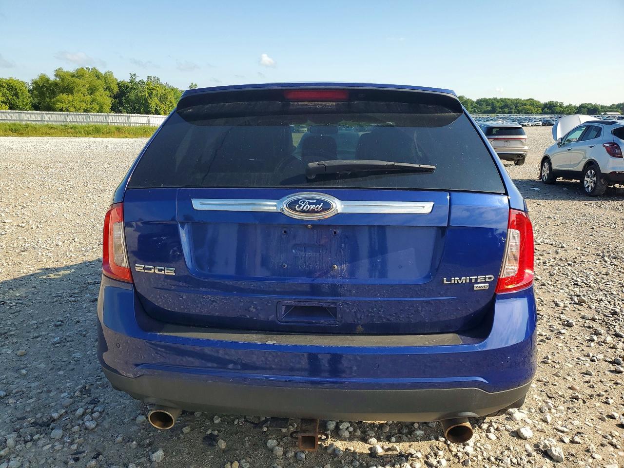 2013 Ford Edge Limited Blue vin: 2FMDK4KC9DBB07445