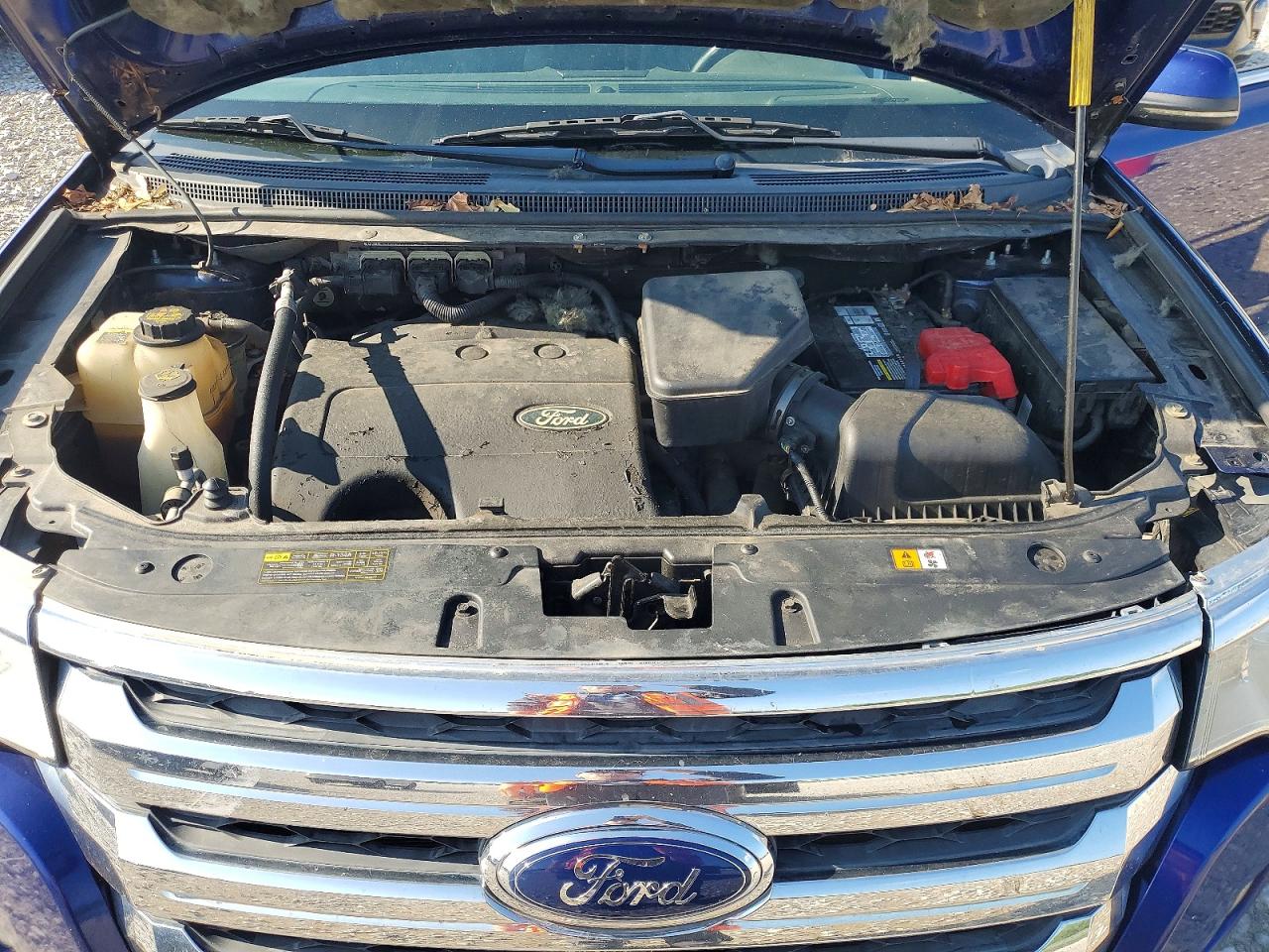 2013 Ford Edge Limited Blue vin: 2FMDK4KC9DBB07445