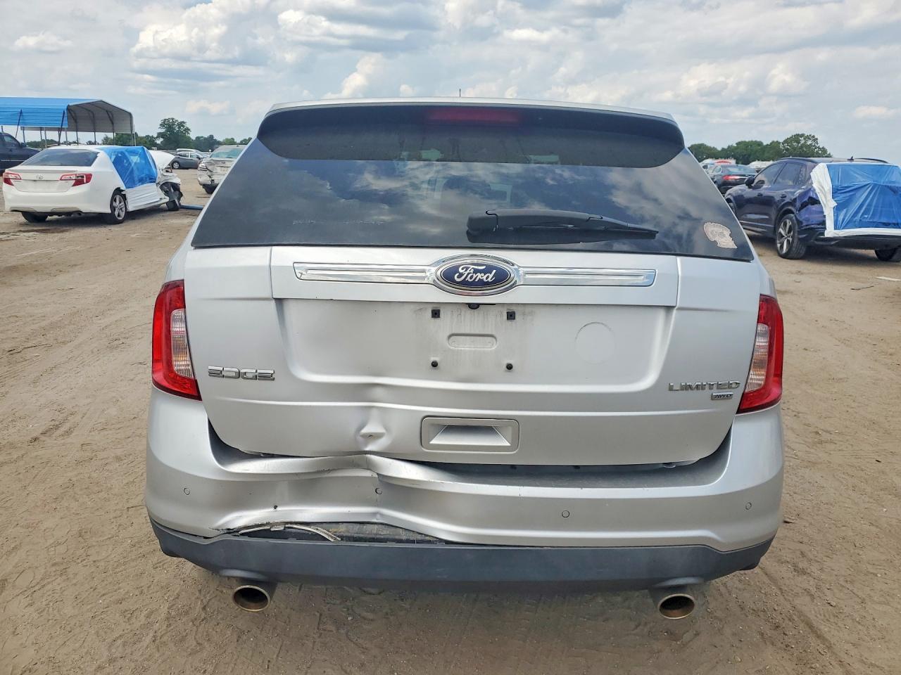 2013 Ford Edge Limited Серебряный vin: 2FMDK4KC9DBC22336