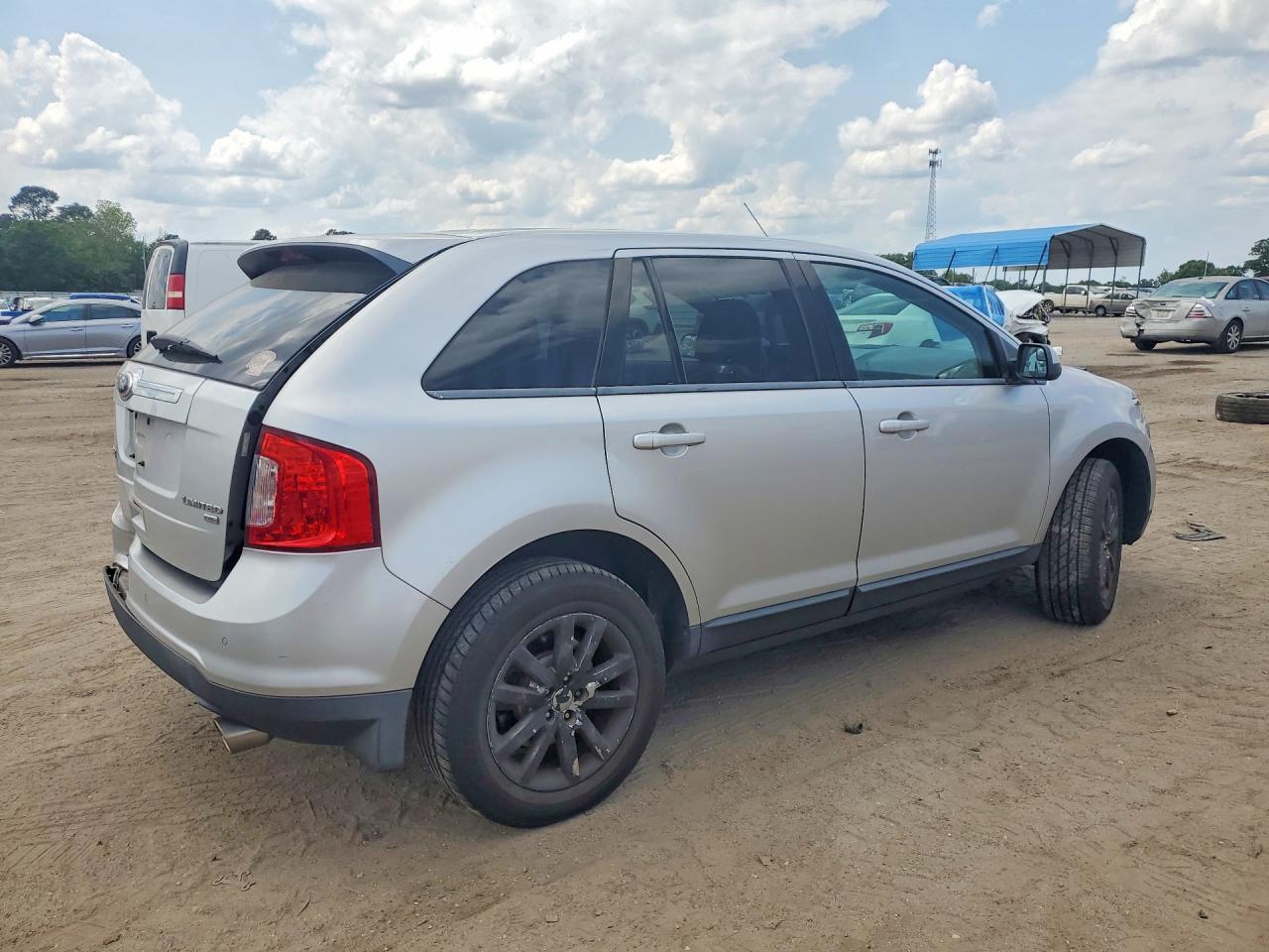 2013 Ford Edge Limited Серебряный vin: 2FMDK4KC9DBC22336