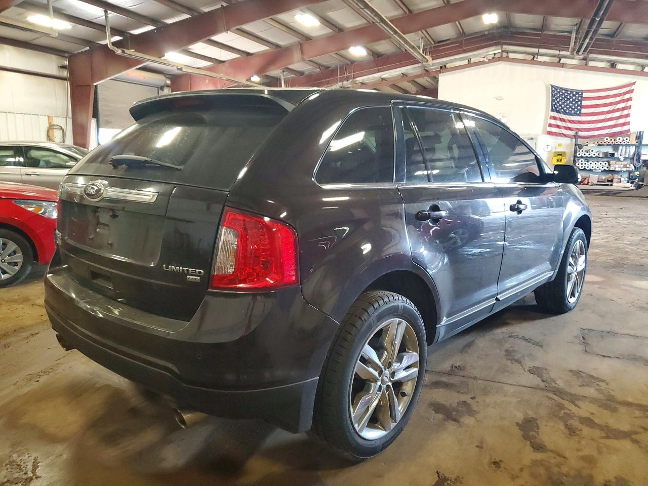 2013 Ford Edge Limited Brown vin: 2FMDK4KC9DBC23860