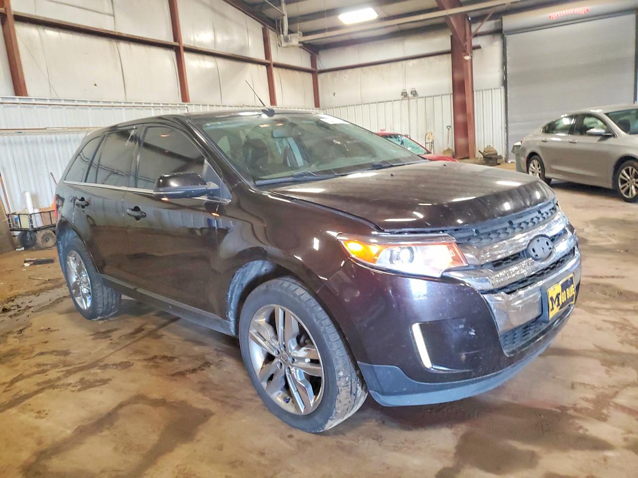 2013 Ford Edge Limited Brown vin: 2FMDK4KC9DBC23860