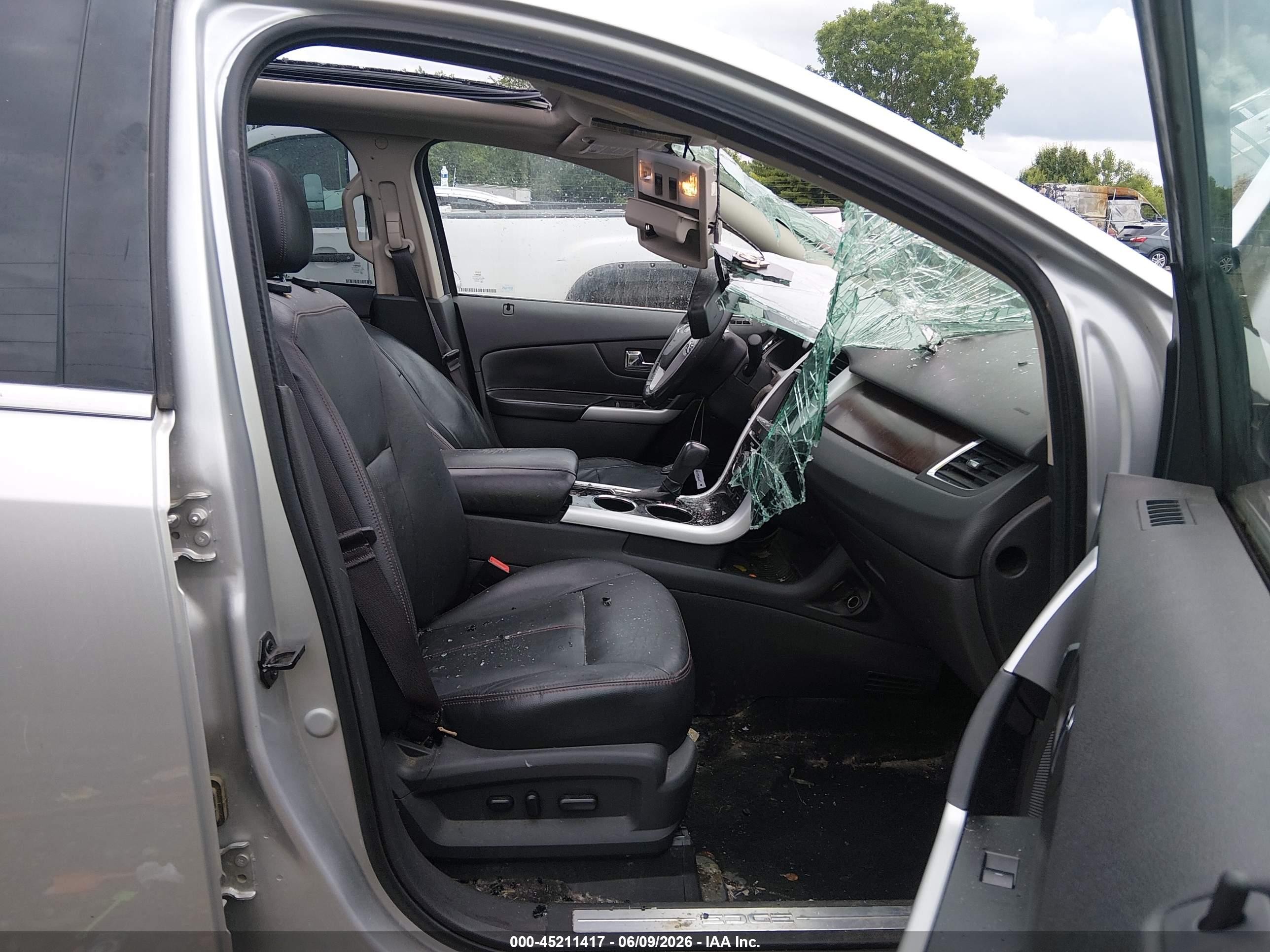 2013 Ford Edge Limited Silver vin: 2FMDK4KC9DBE17451