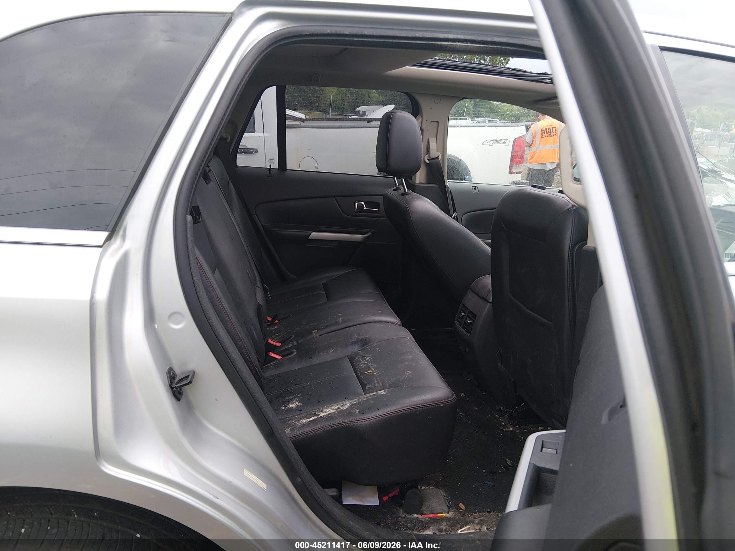 2013 Ford Edge Limited Silver vin: 2FMDK4KC9DBE17451