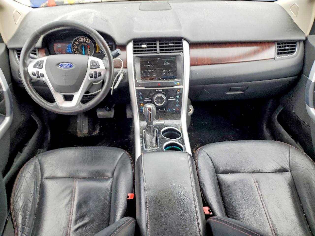 2014 Ford Edge Limited Blue vin: 2FMDK4KC9EBA38144