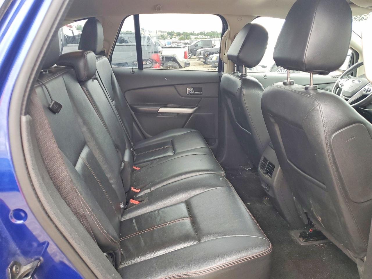 2014 Ford Edge Limited Blue vin: 2FMDK4KC9EBA38144