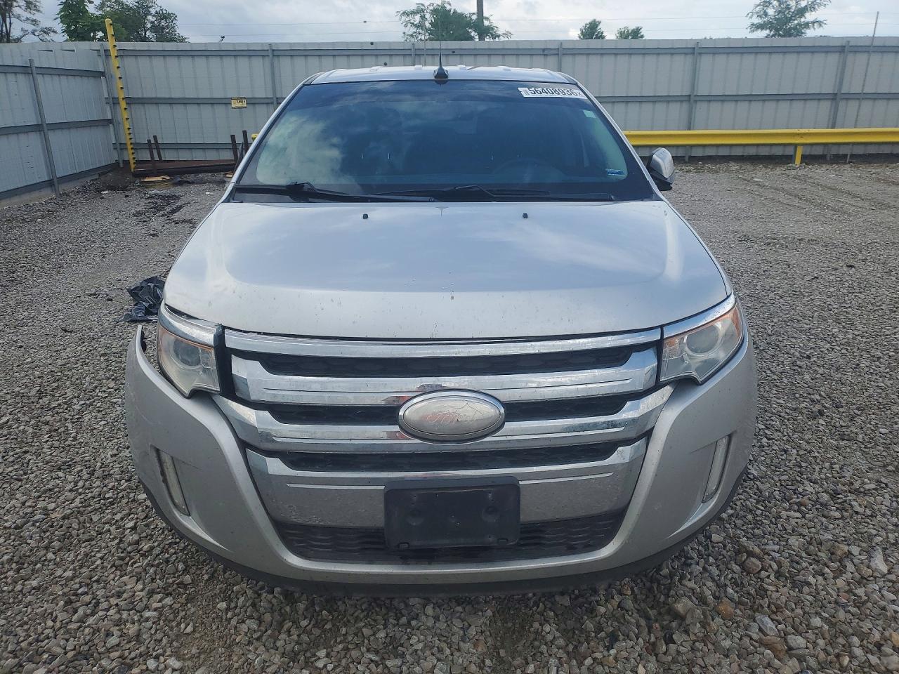 2014 Ford Edge Limited Silver vin: 2FMDK4KC9EBA41836