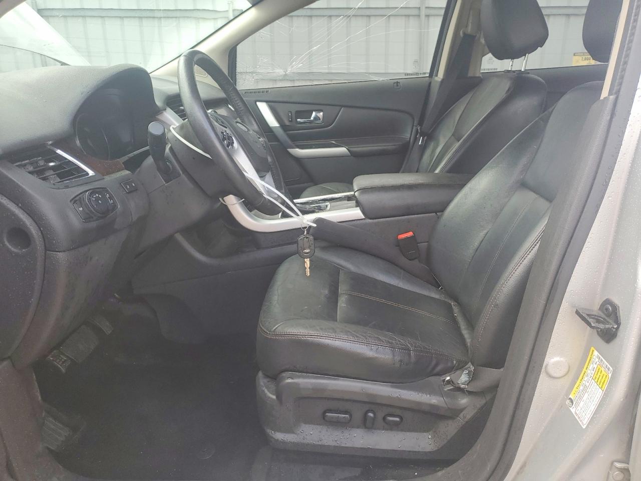 2014 Ford Edge Limited Silver vin: 2FMDK4KC9EBA41836