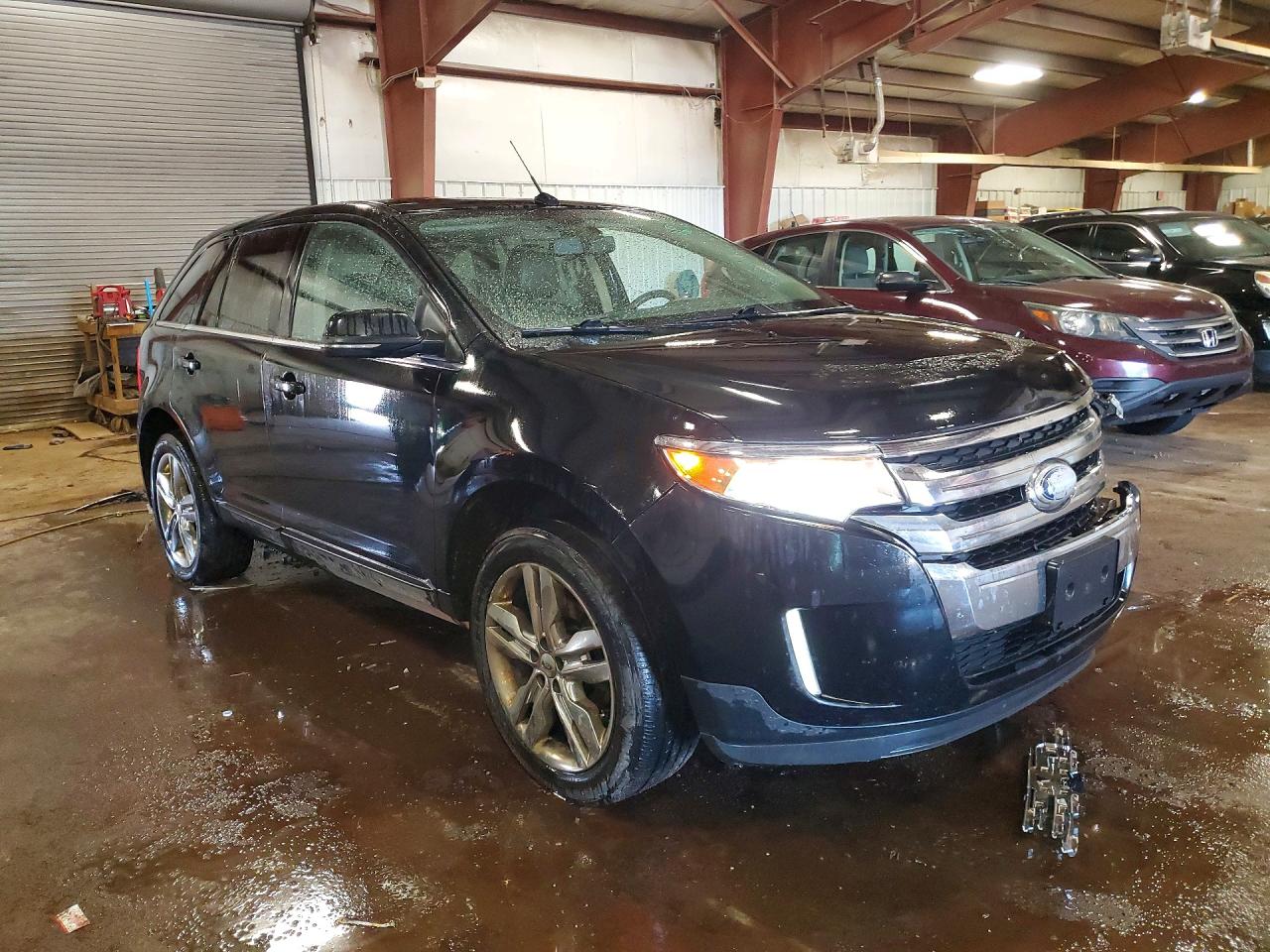 2014 Ford Edge Limited Черный vin: 2FMDK4KC9EBA51699