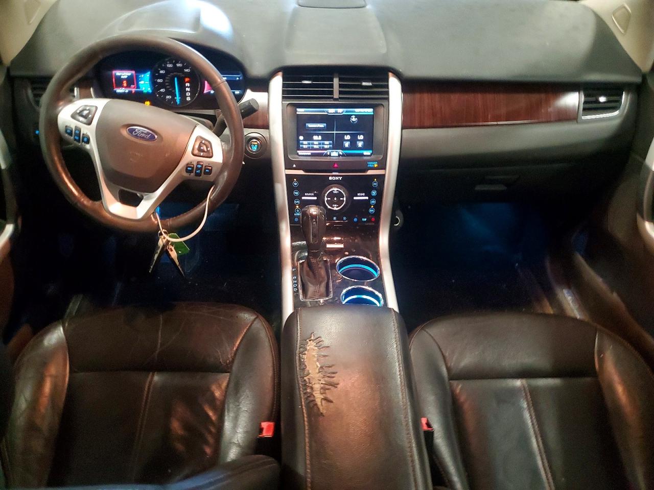 2014 Ford Edge Limited Черный vin: 2FMDK4KC9EBA51699