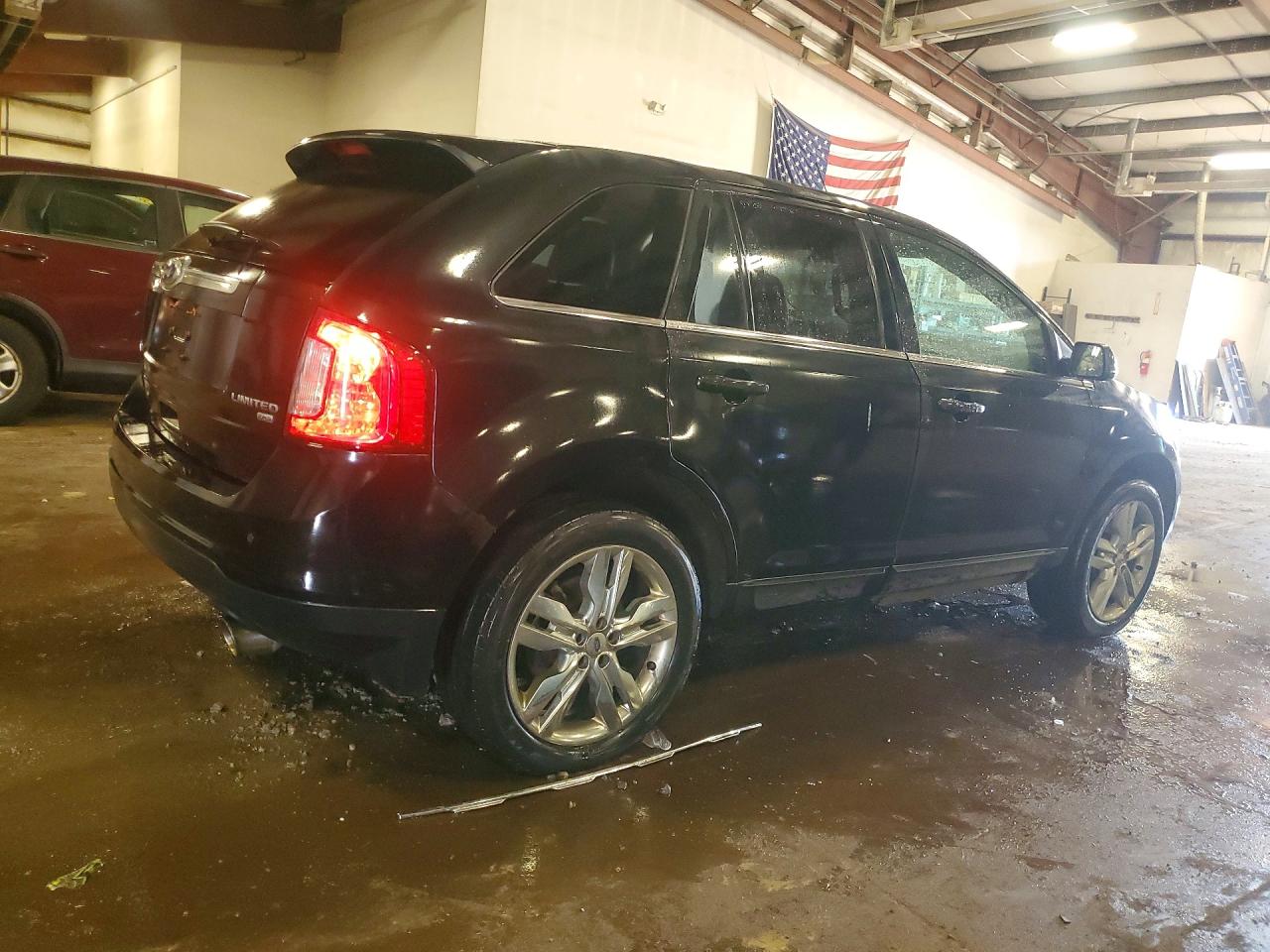 2014 Ford Edge Limited Черный vin: 2FMDK4KC9EBA51699