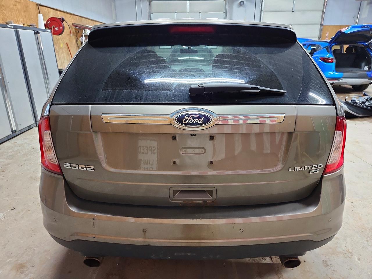 2014 Ford Edge Limited Gray vin: 2FMDK4KC9EBA58197