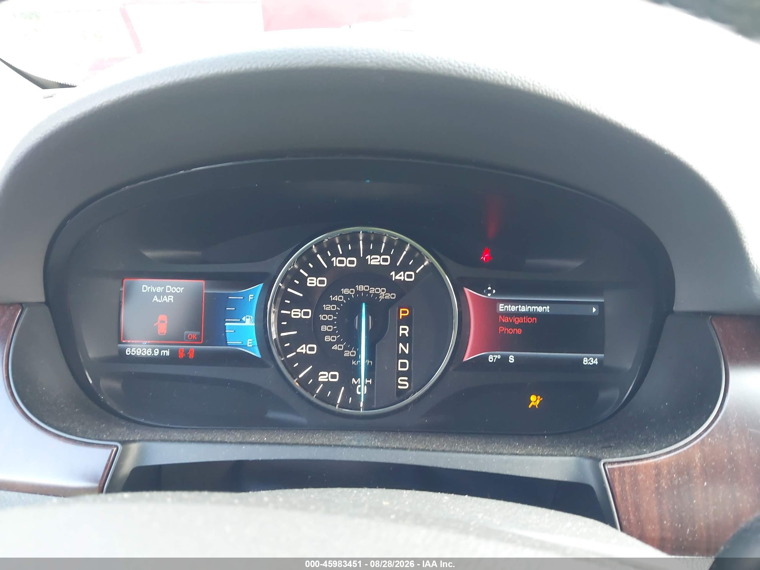 2014 Ford Edge Limited Red vin: 2FMDK4KC9EBB23453