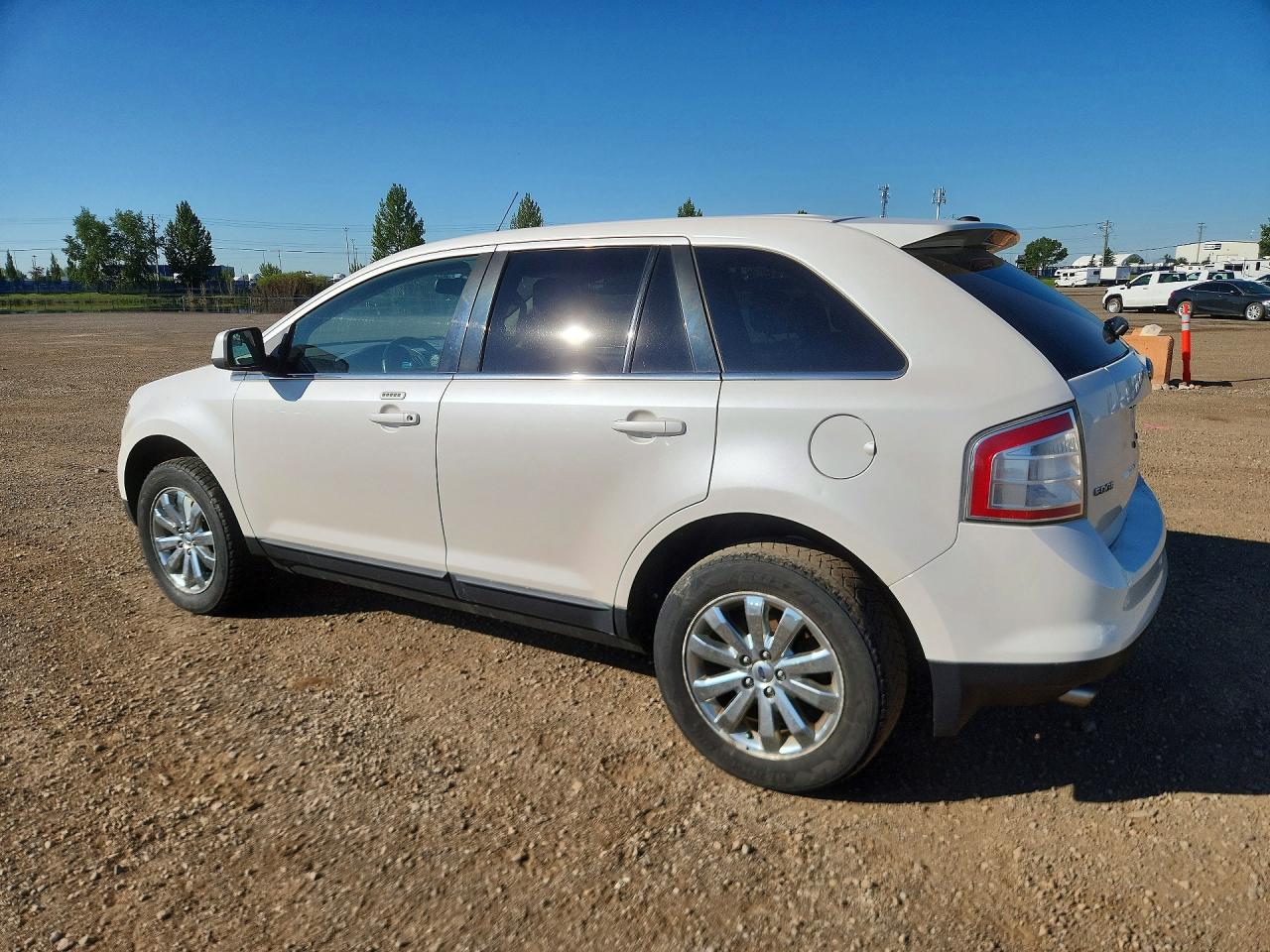 2010 Ford Edge Limited White vin: 2FMDK4KCXABA79831