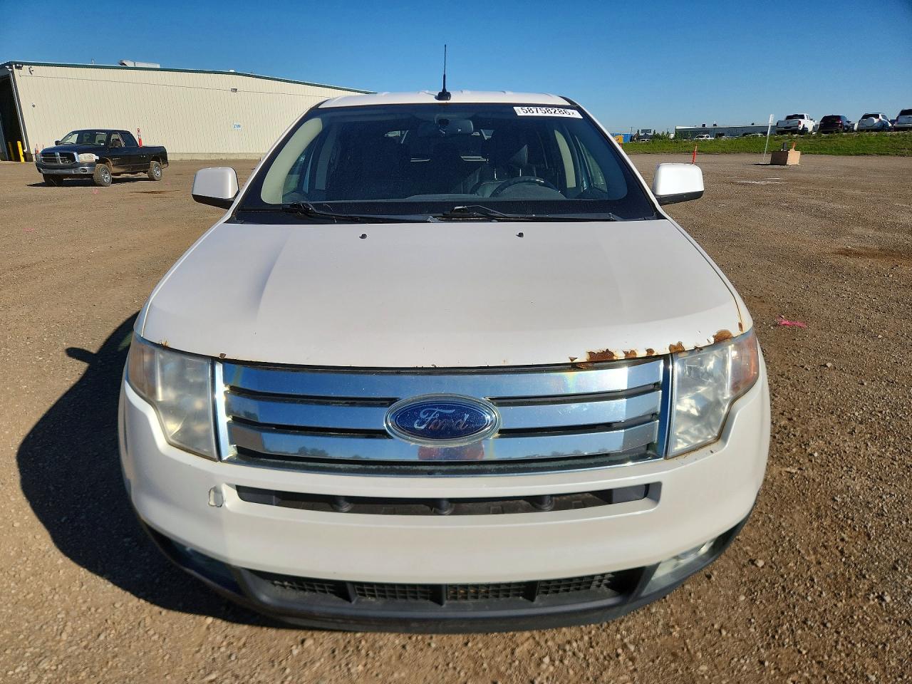 2010 Ford Edge Limited White vin: 2FMDK4KCXABA79831