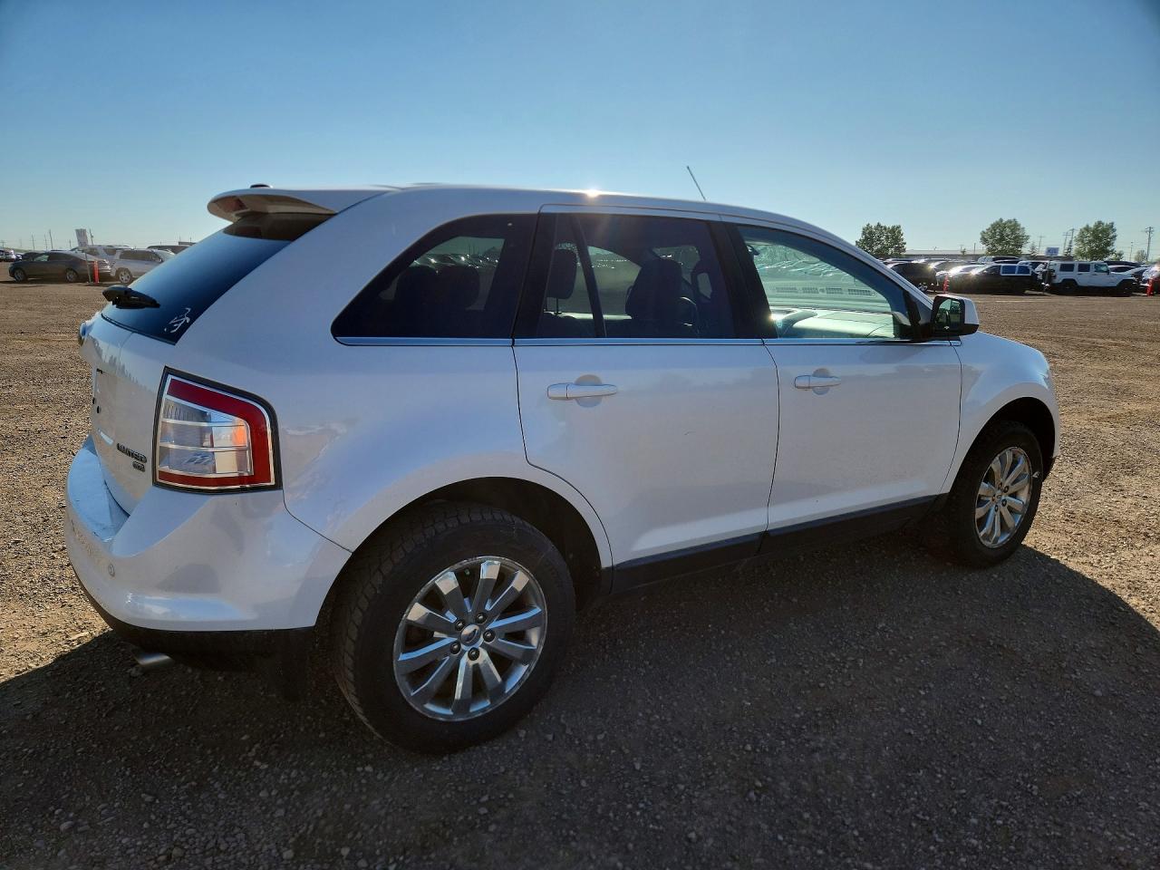 2010 Ford Edge Limited White vin: 2FMDK4KCXABA79831