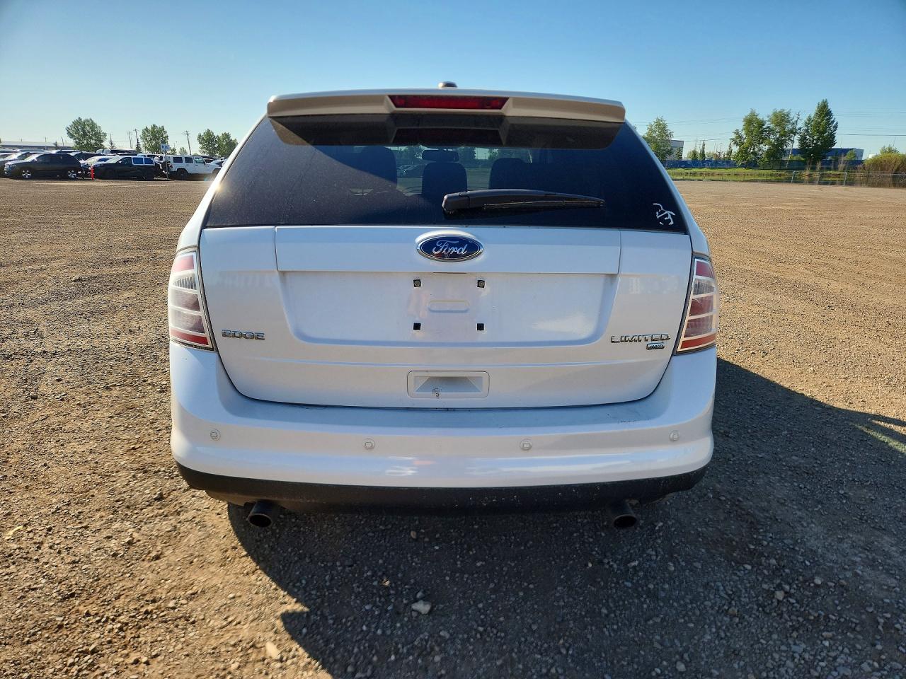 2010 Ford Edge Limited White vin: 2FMDK4KCXABA79831
