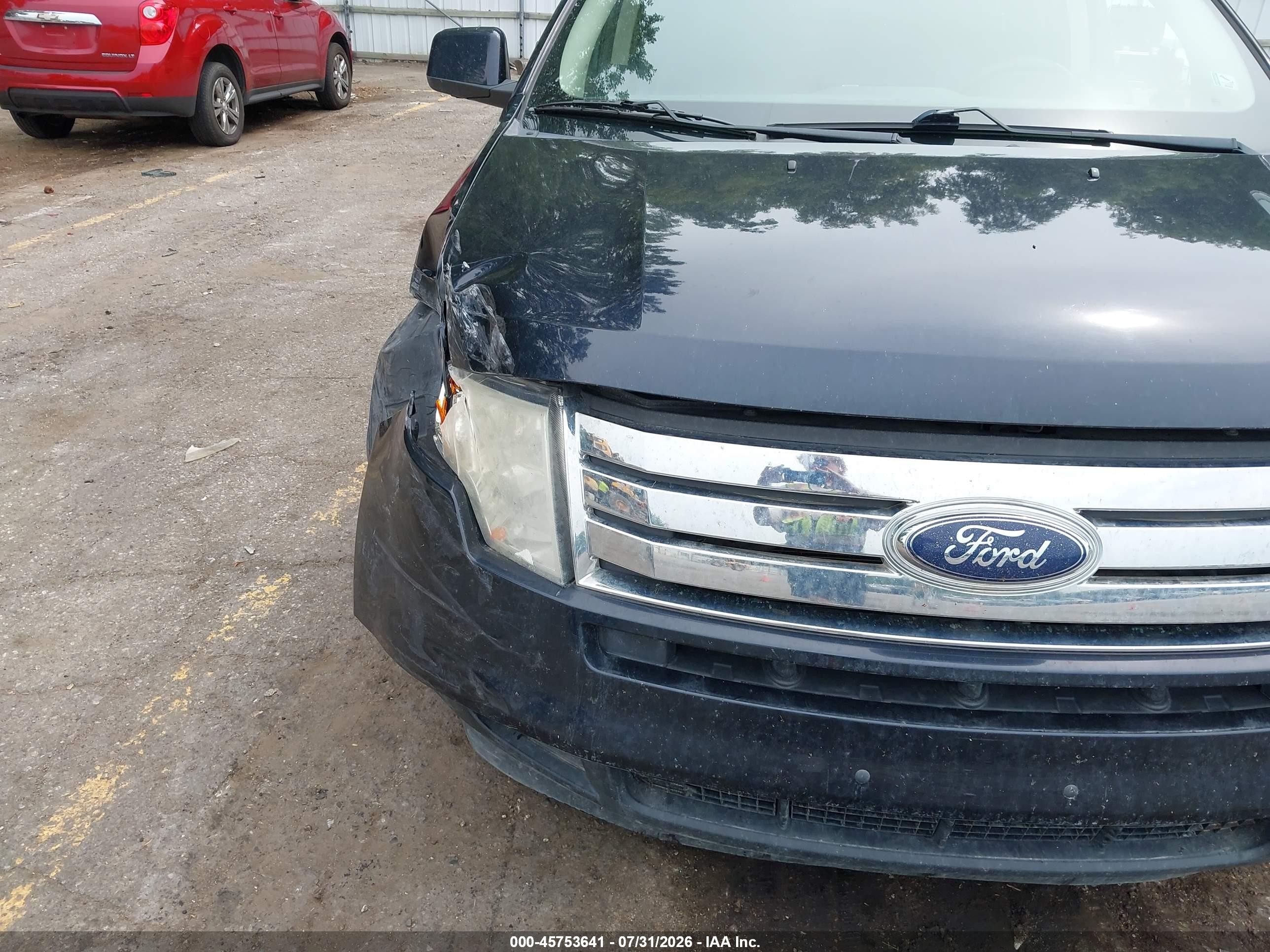 2010 Ford Edge Limited Black vin: 2FMDK4KCXABB48601