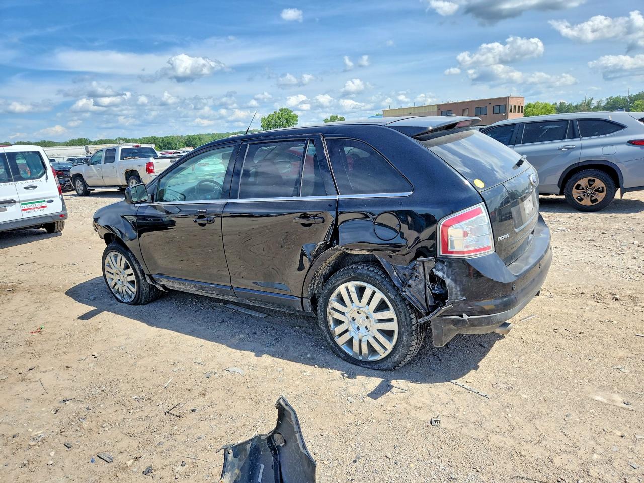 2010 Ford Edge Limited Black vin: 2FMDK4KCXABB63714