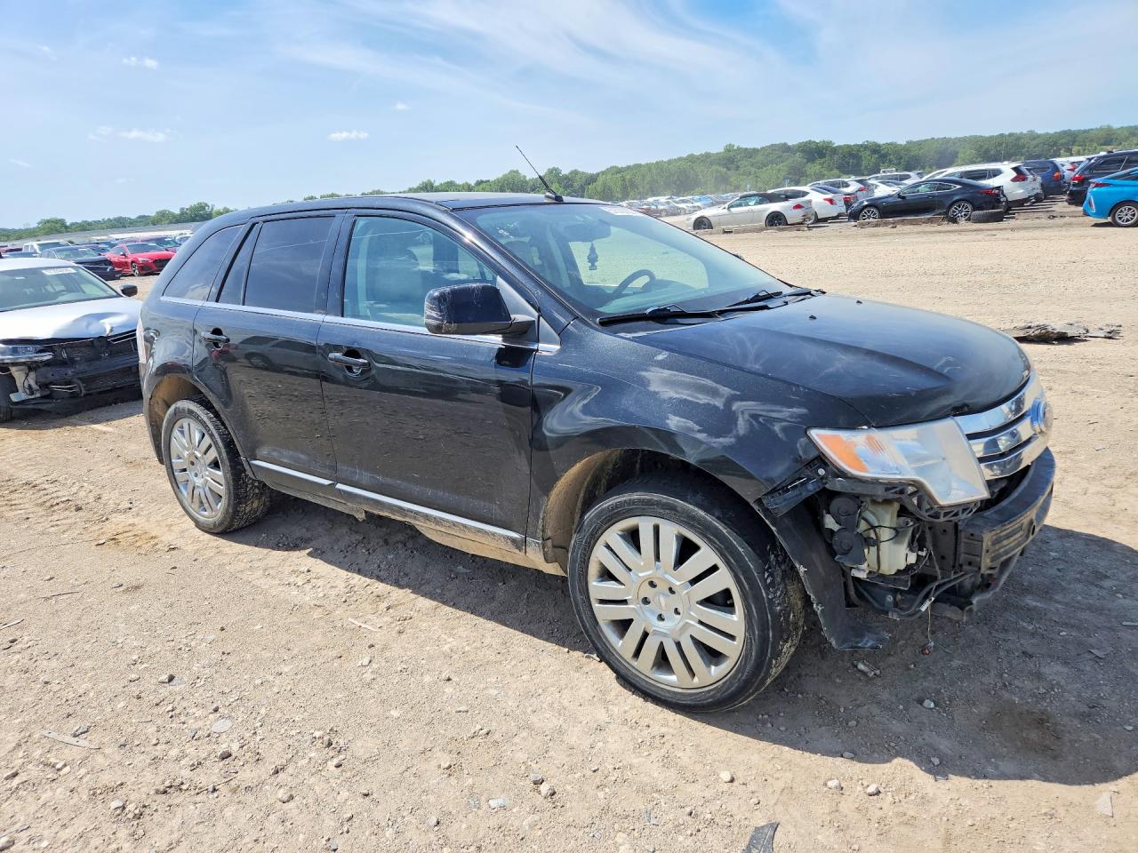 2010 Ford Edge Limited Black vin: 2FMDK4KCXABB63714