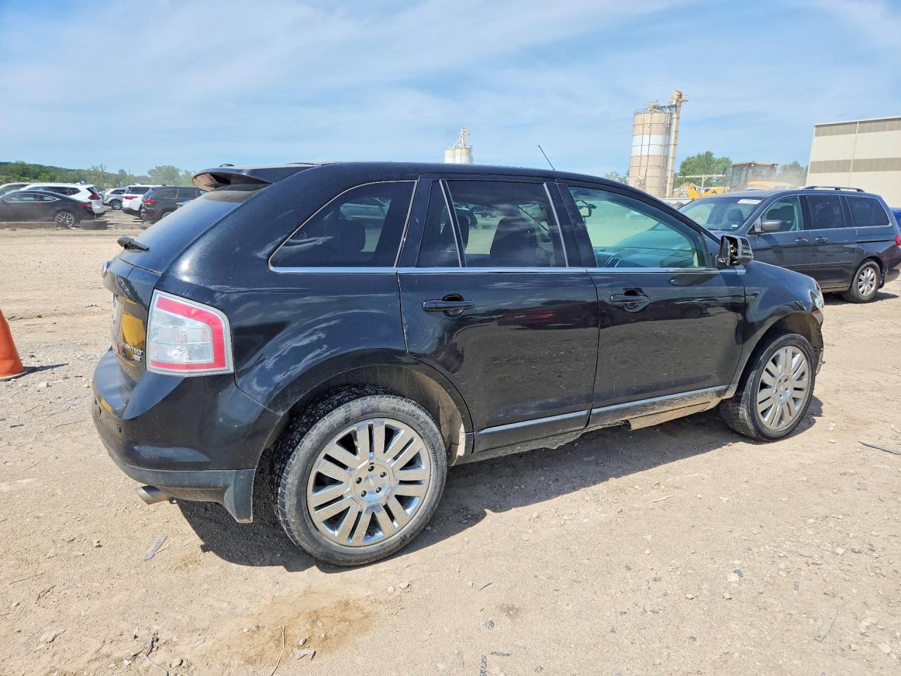 2010 Ford Edge Limited Black vin: 2FMDK4KCXABB63714