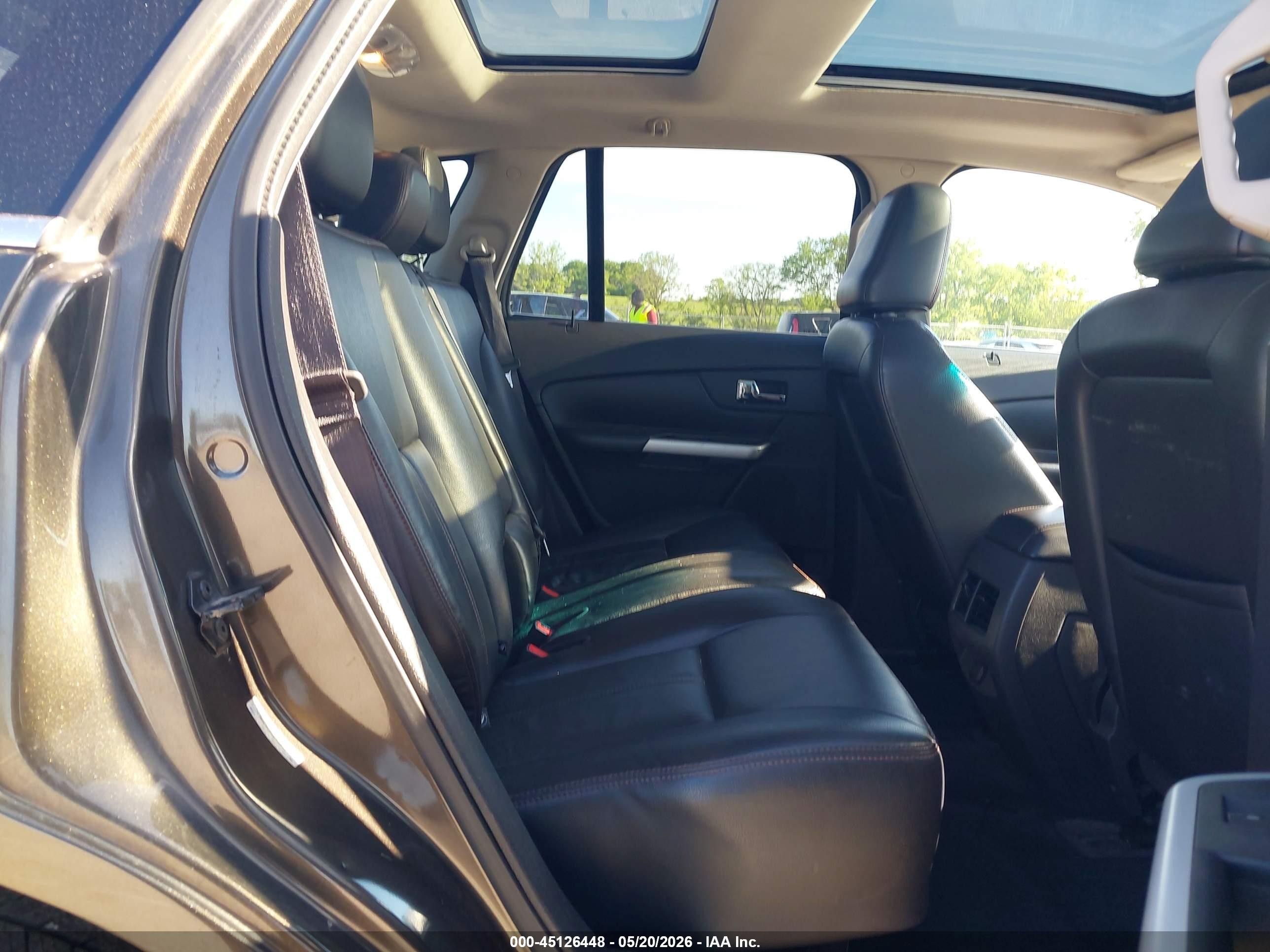 2011 Ford Edge Limited Brown vin: 2FMDK4KCXBBA05276