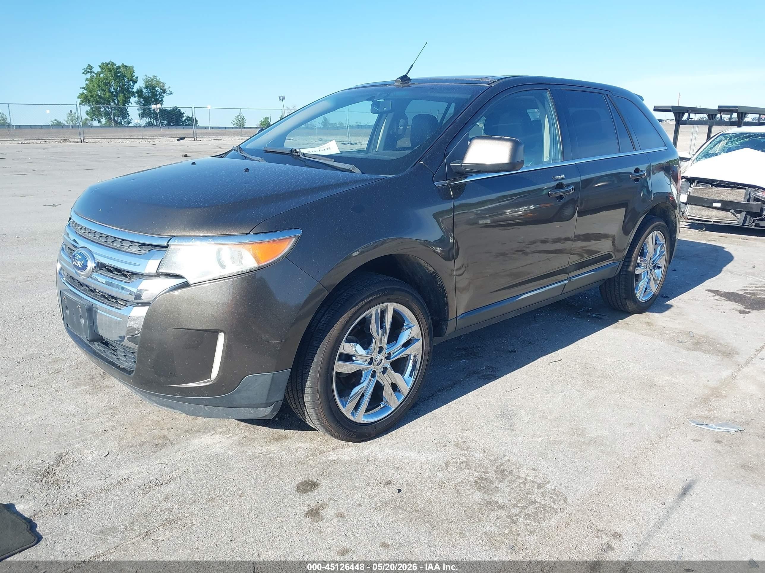 2011 Ford Edge Limited Brown vin: 2FMDK4KCXBBA05276