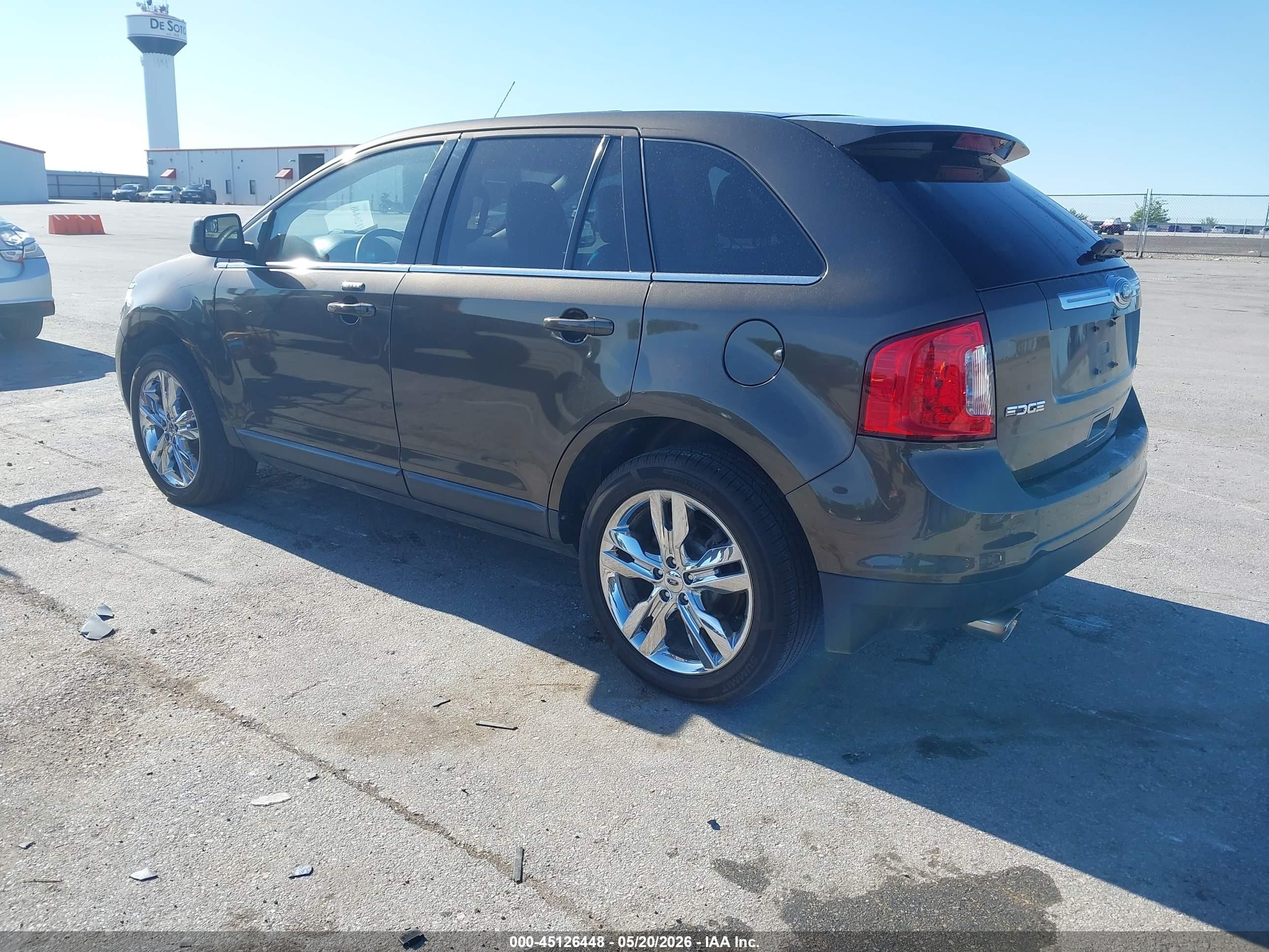 2011 Ford Edge Limited Brown vin: 2FMDK4KCXBBA05276