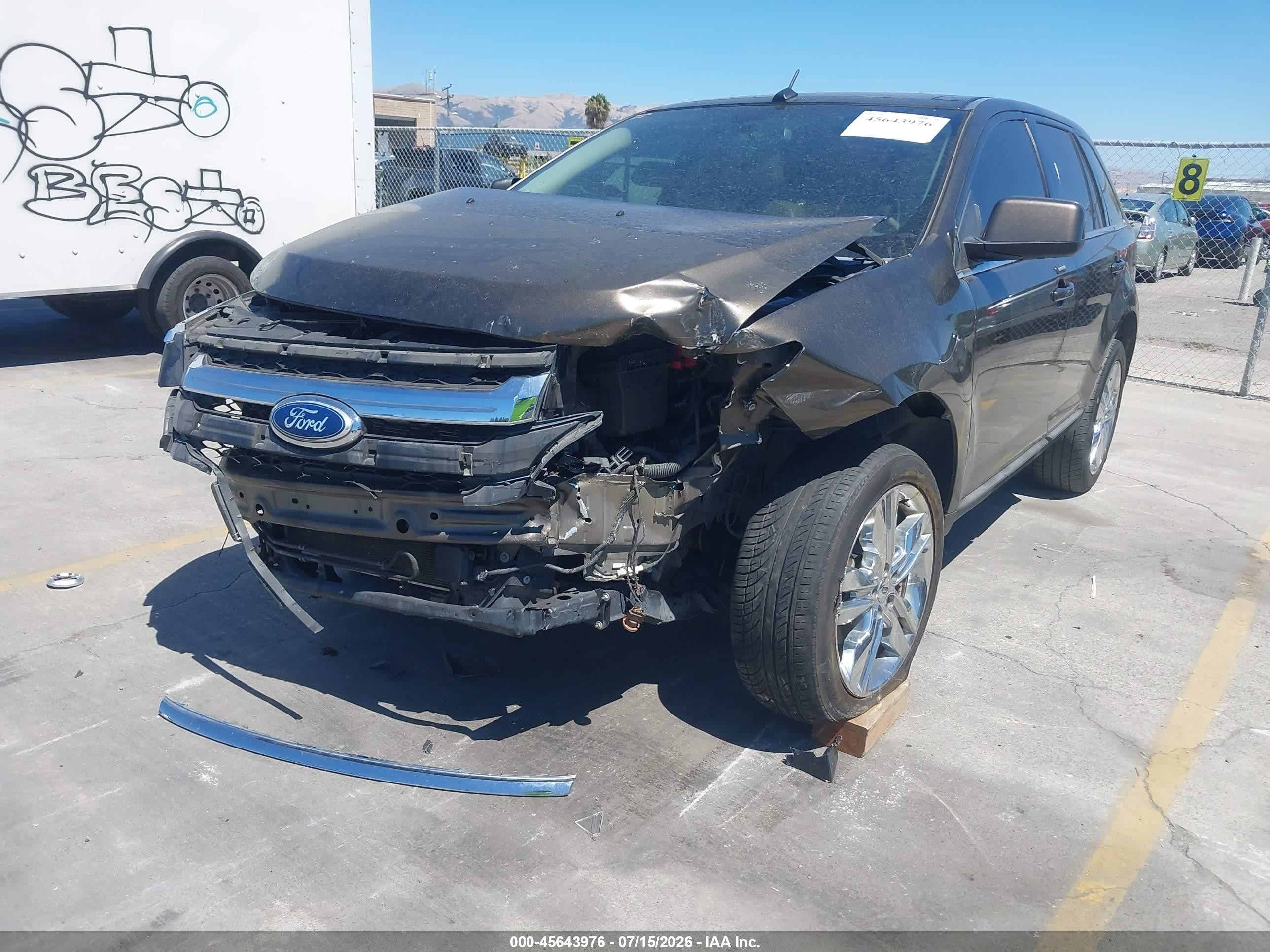2011 Ford Edge Limited Коричневый vin: 2FMDK4KCXBBA34700
