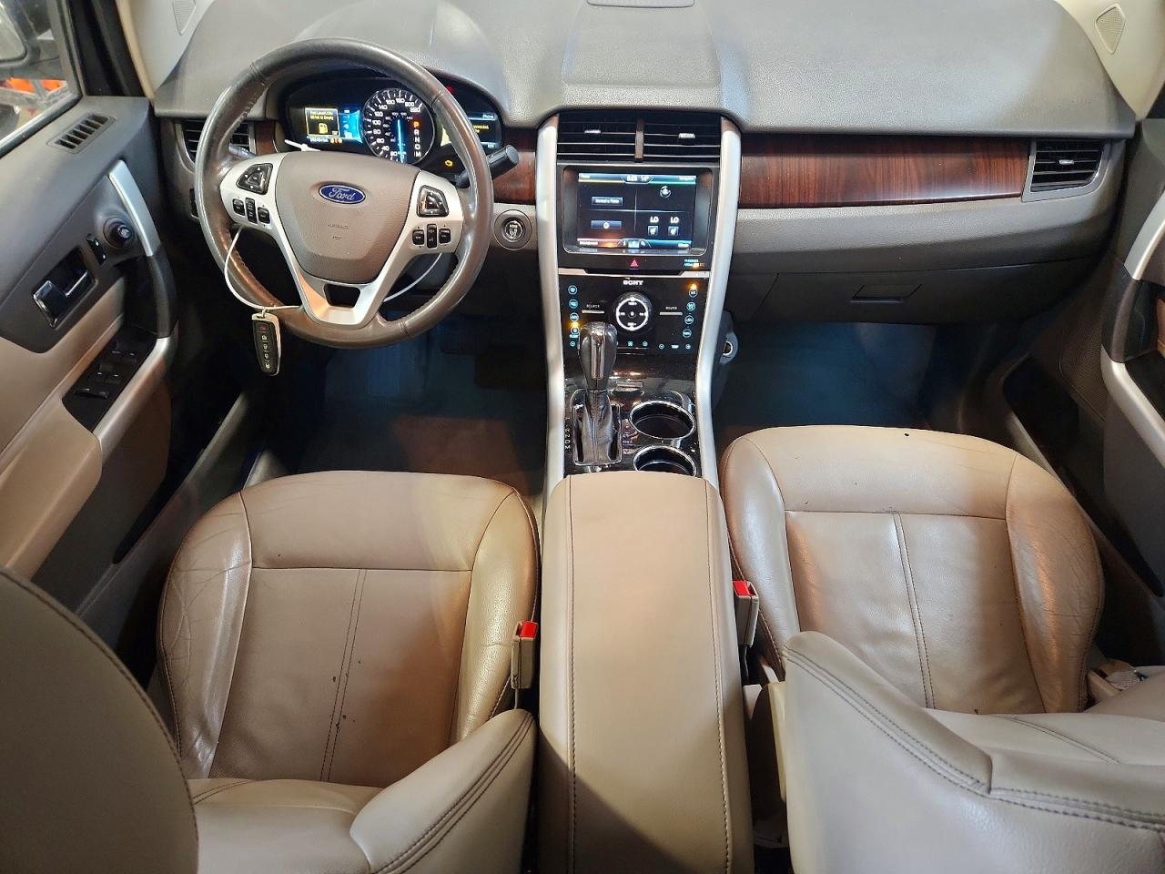 2011 Ford Edge Limited Brown vin: 2FMDK4KCXBBA40187