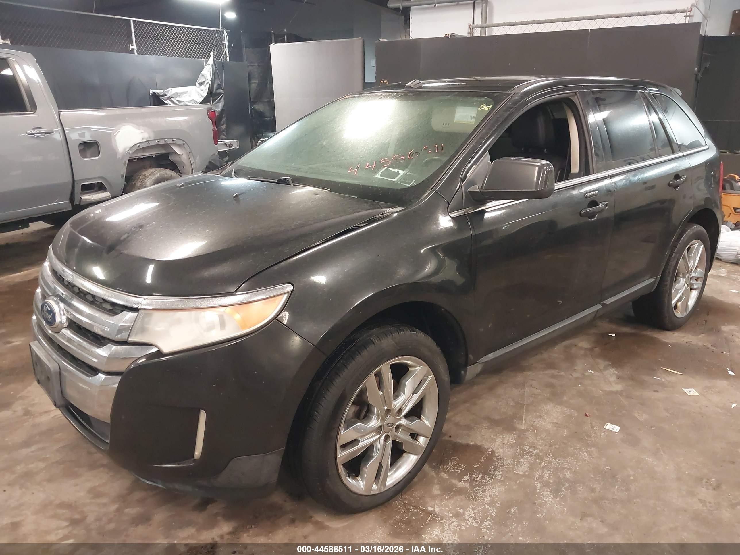 2011 Ford Edge Limited Black vin: 2FMDK4KCXBBA58513