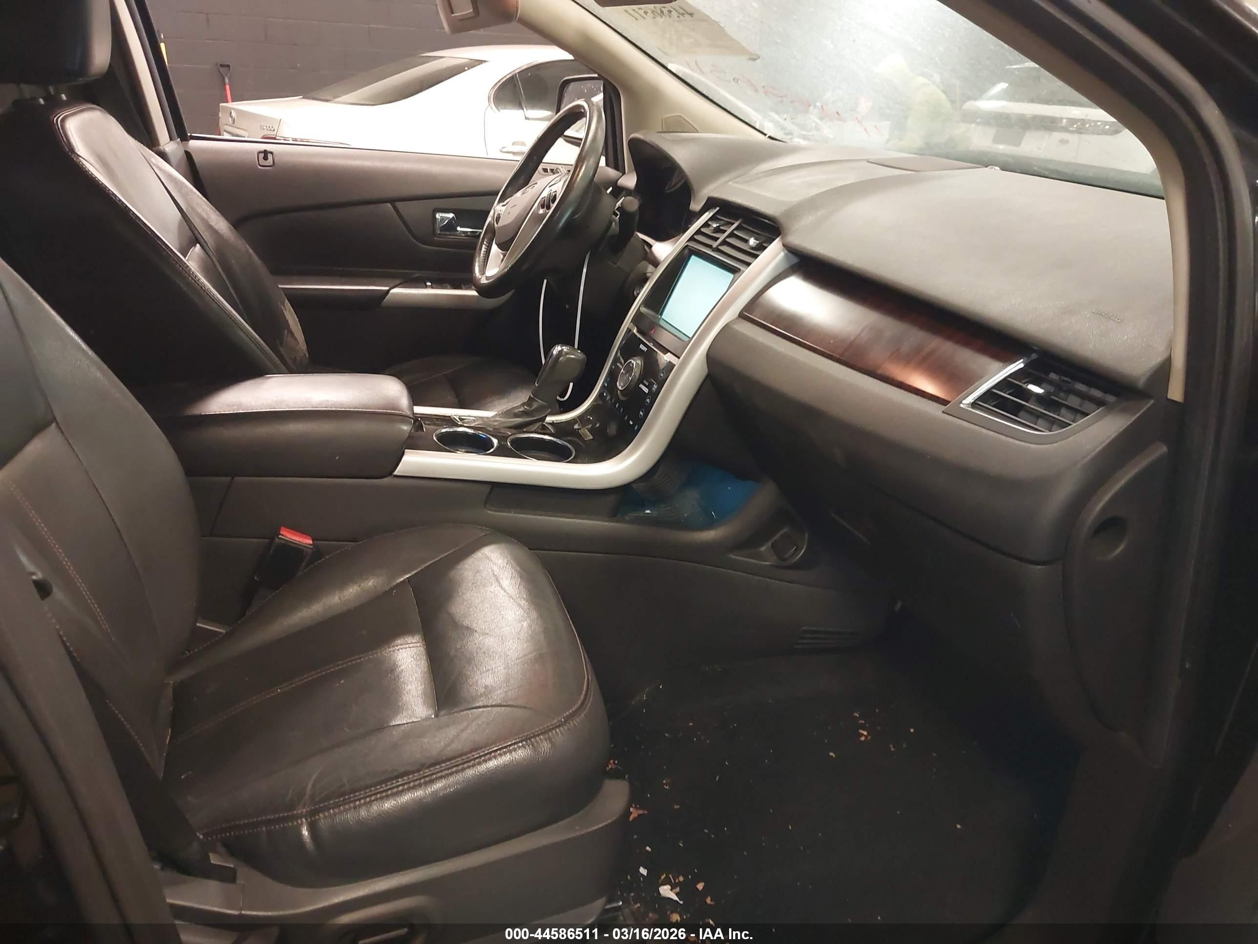 2011 Ford Edge Limited Black vin: 2FMDK4KCXBBA58513